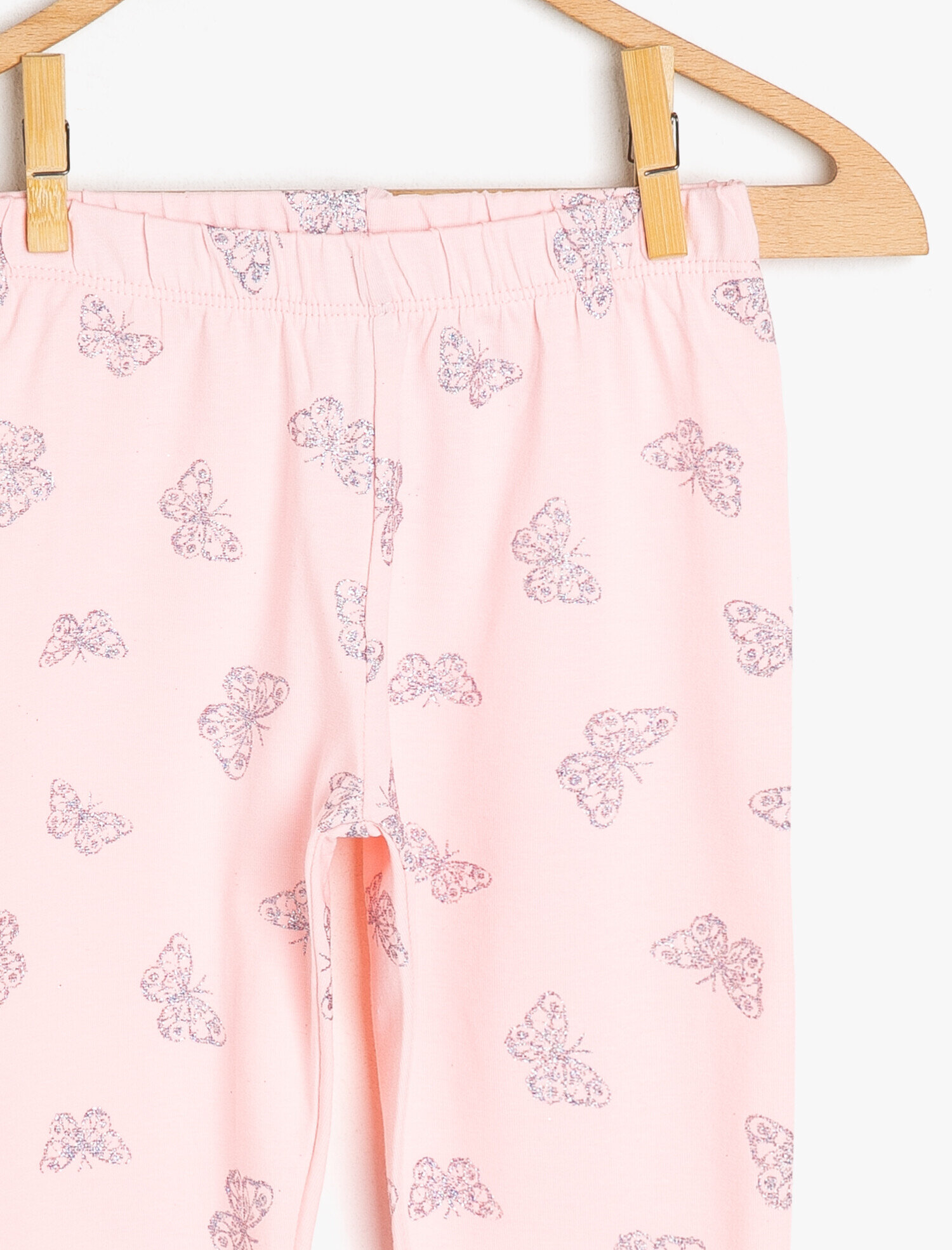  Kız Çocuk Baskılı Tayt