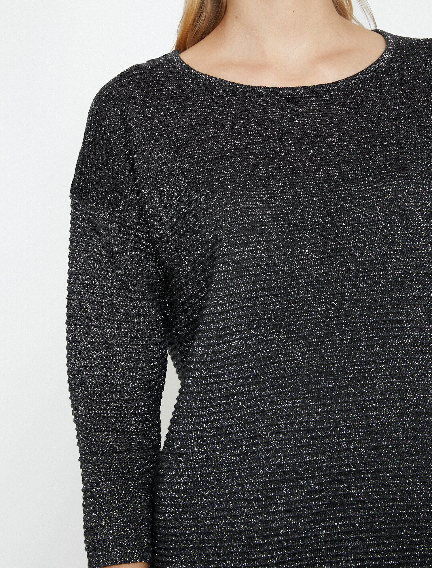   Bisiklet Yaka Triko Kazak