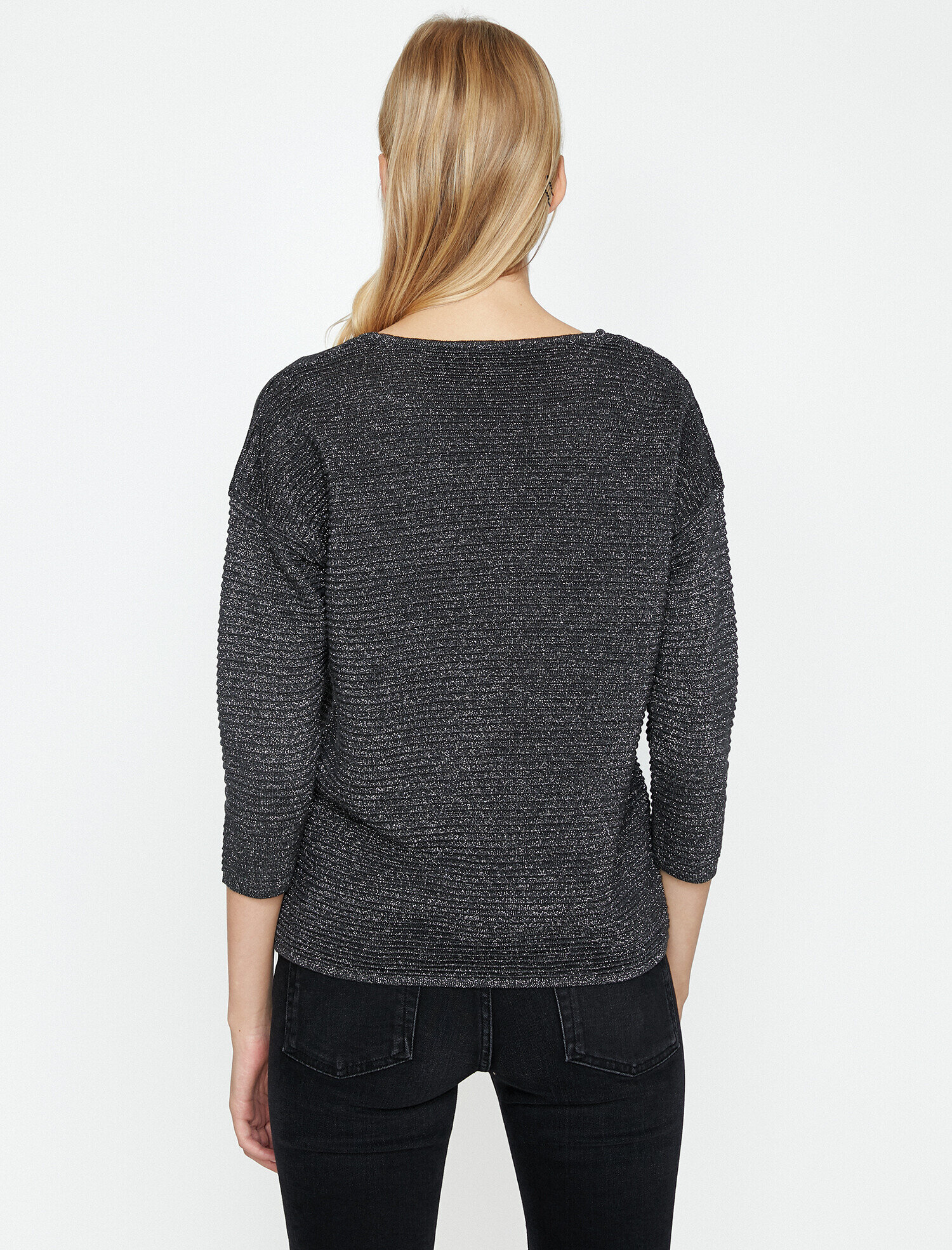   Bisiklet Yaka Triko Kazak