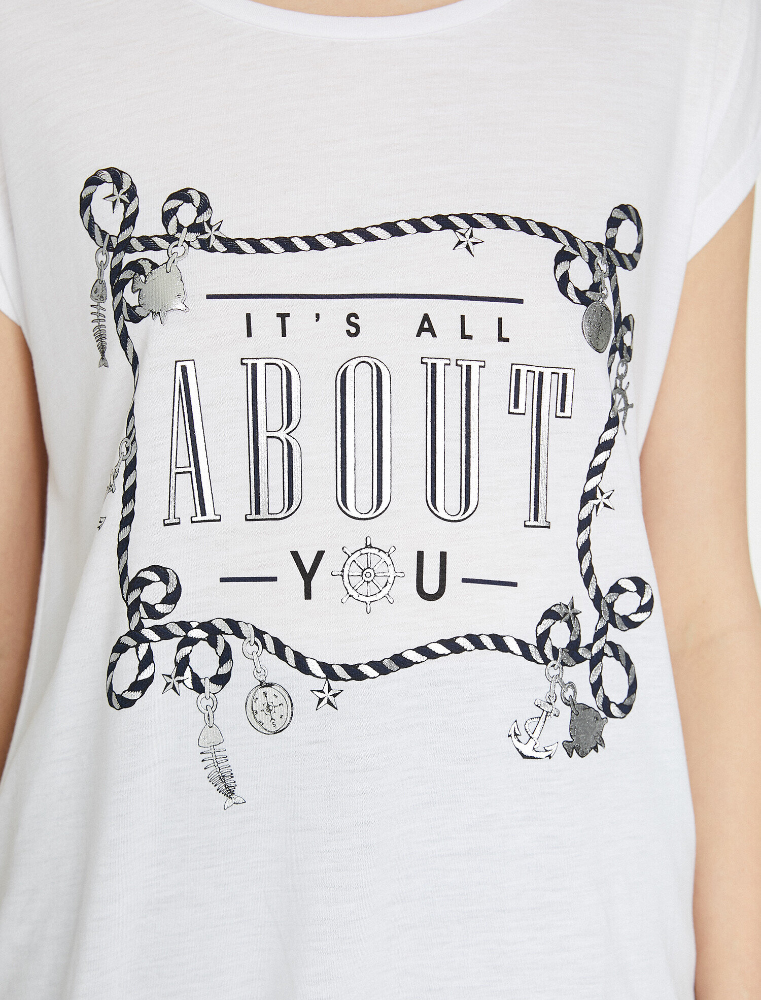   Yazılı Baskılı Tişört