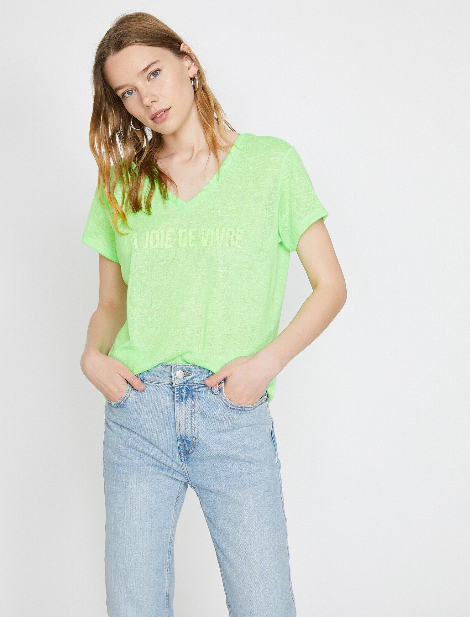   Yazılı Baskılı Tişört