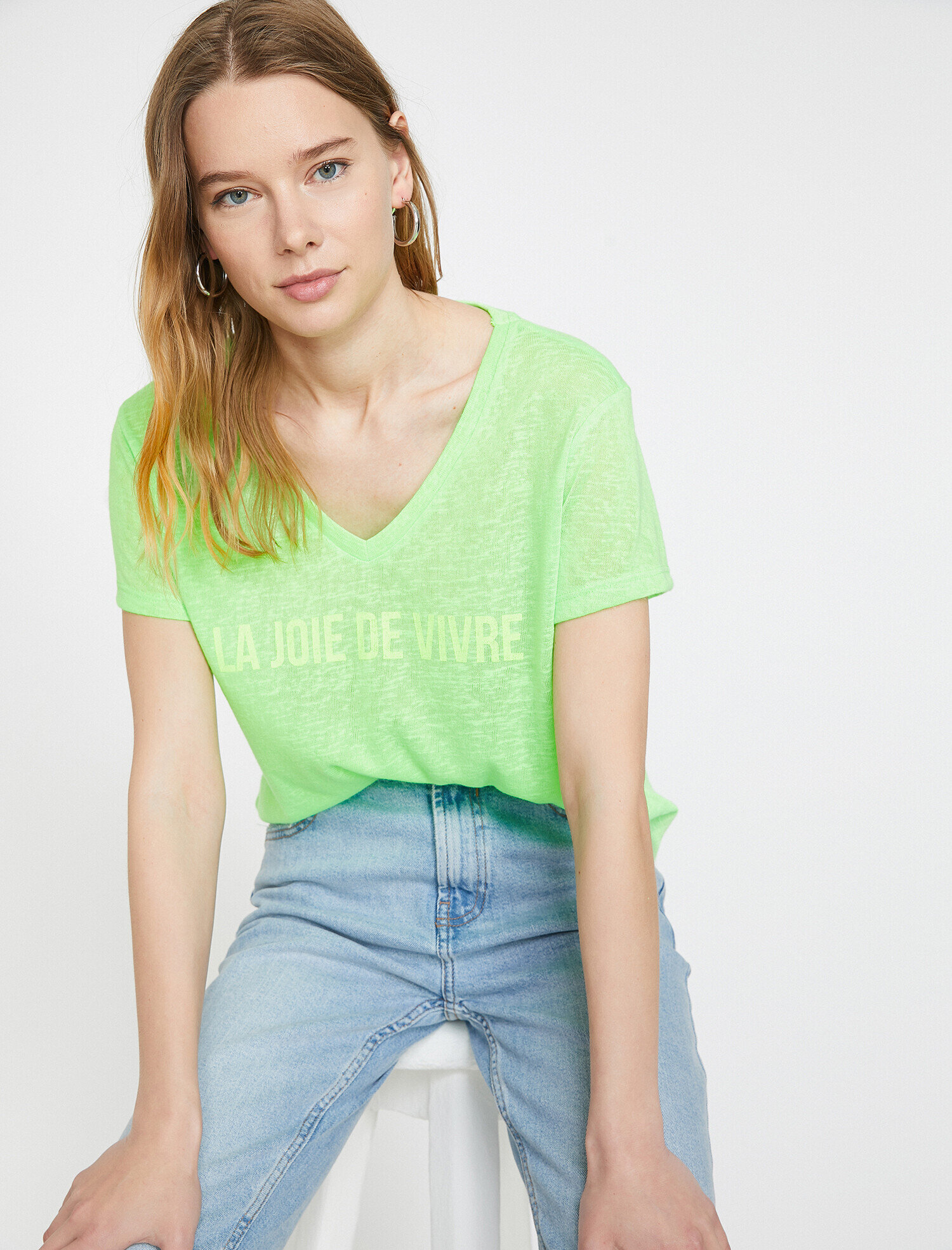   Yazılı Baskılı Tişört