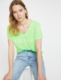 Yazılı Baskılı Tişört