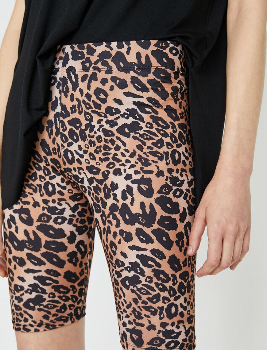   Leopar Desenli Tayt