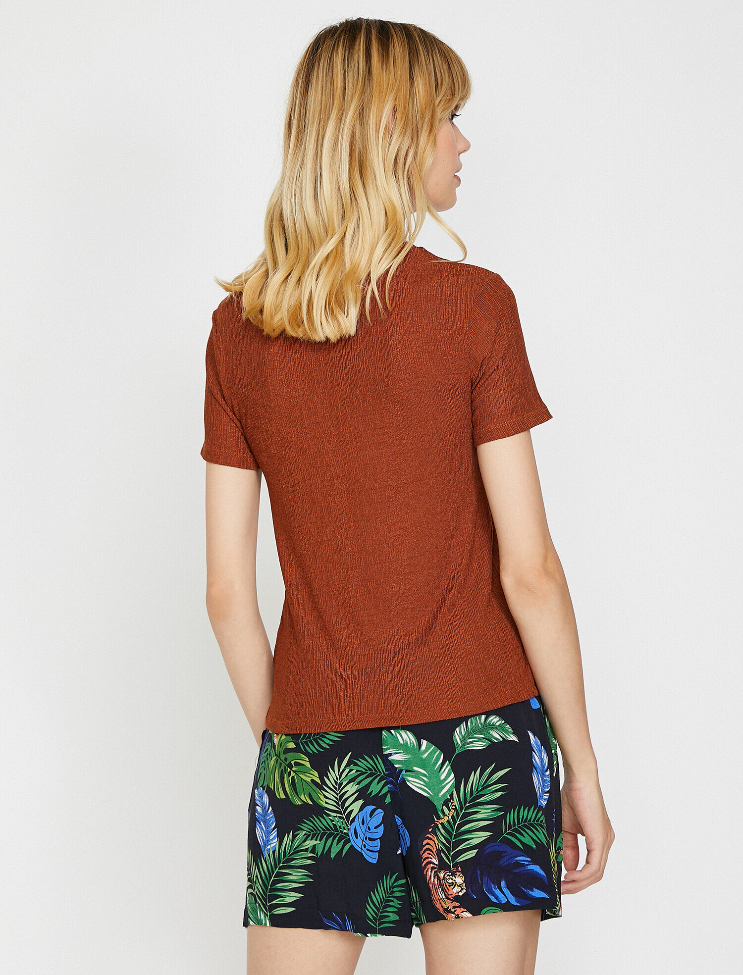   Bisiklet Yaka Tişört