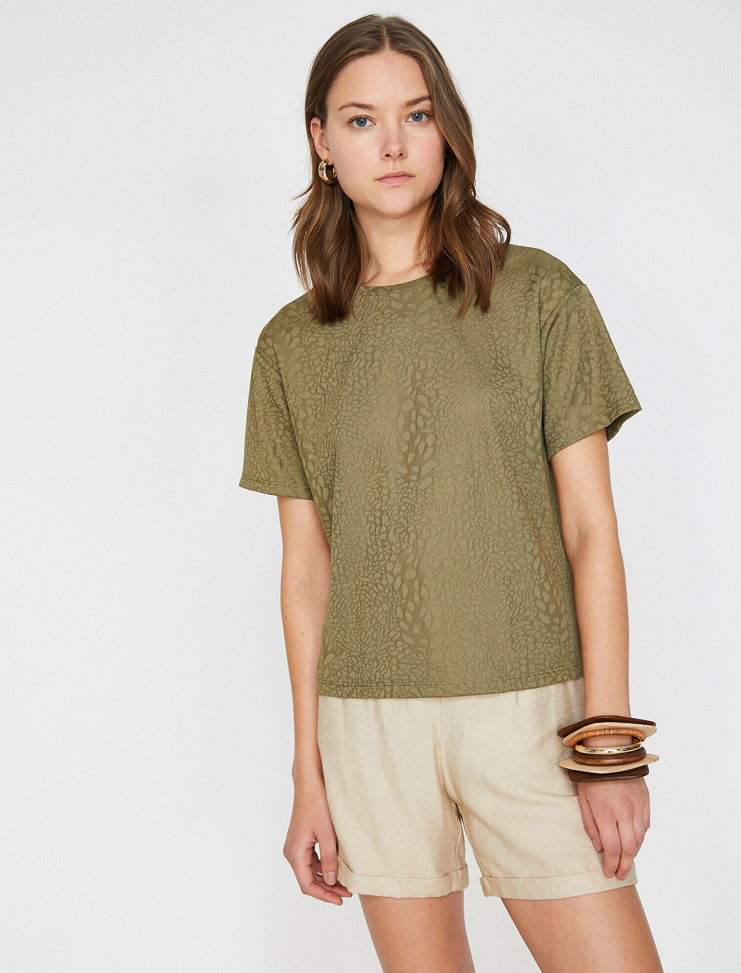   Bisiklet Yaka Tişört