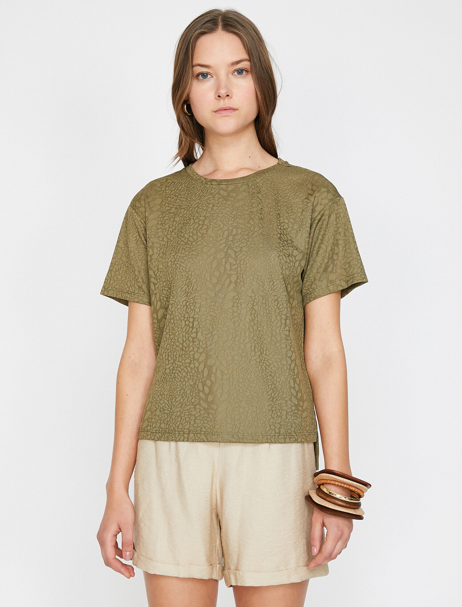   Bisiklet Yaka Tişört