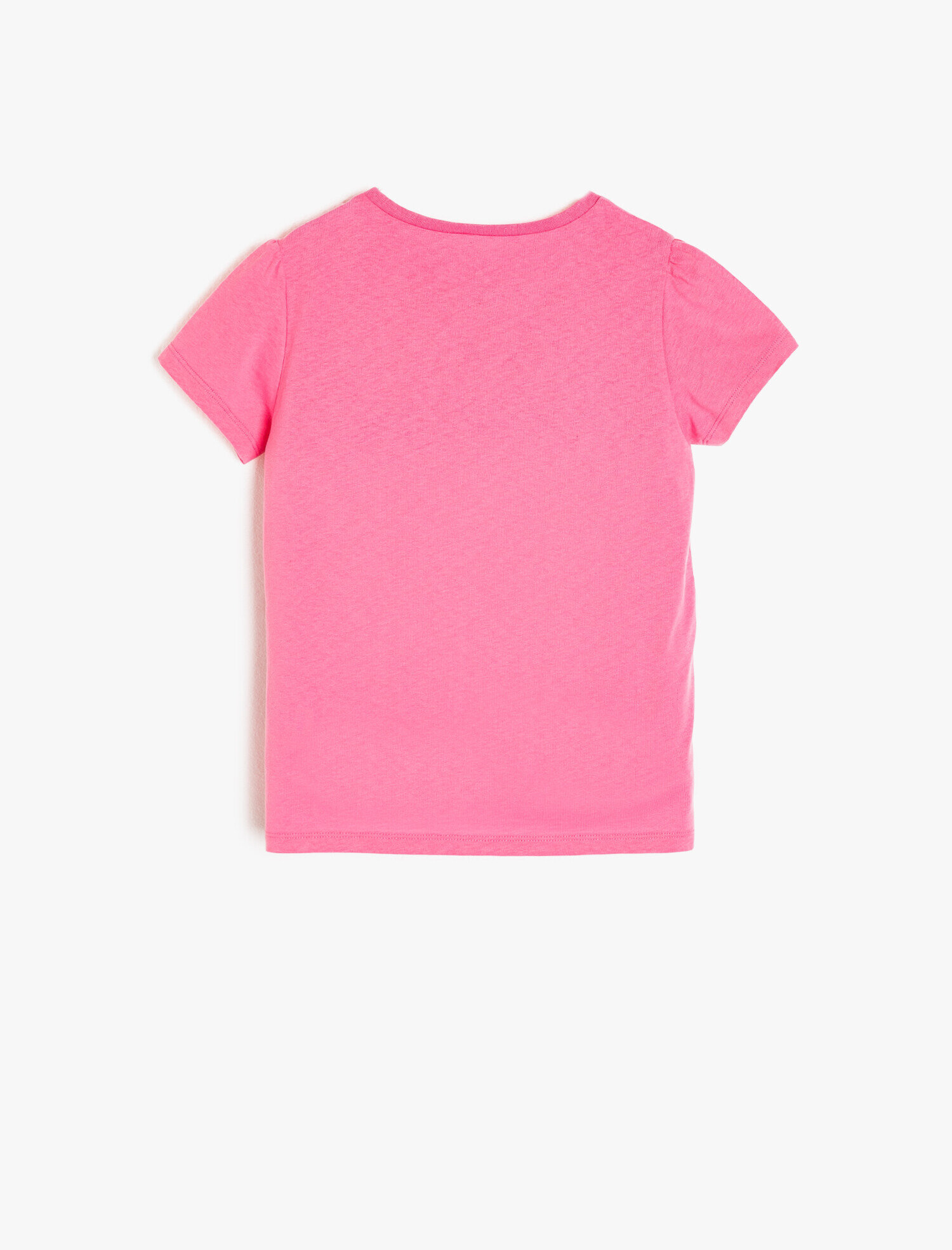  Kız Çocuk Baskılı Tişört Kısa Kollu