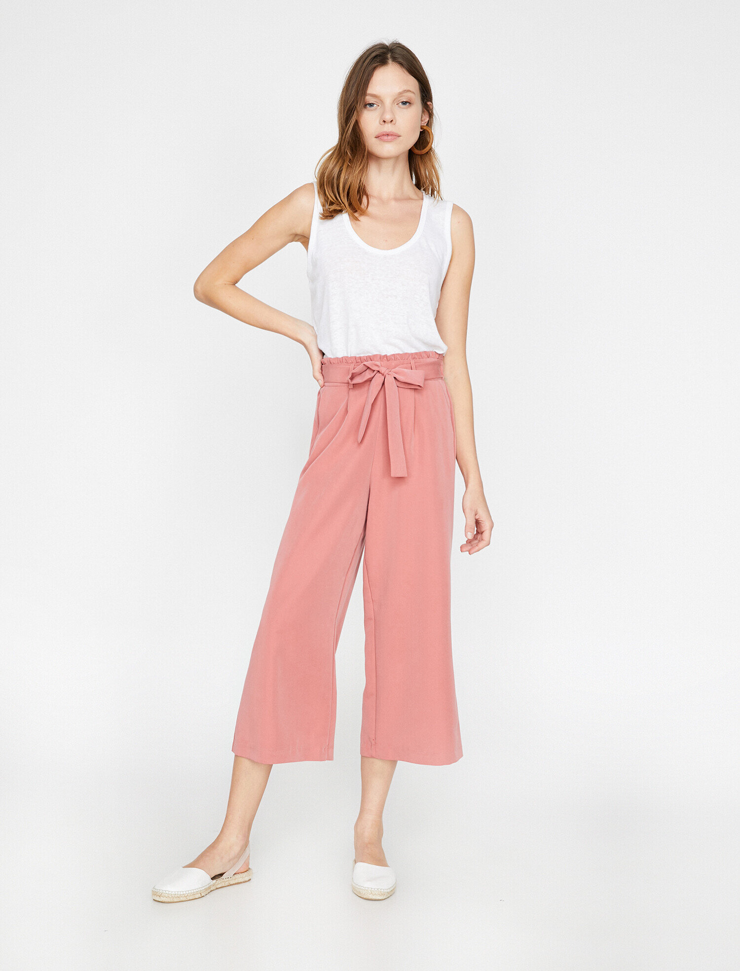   Beli Bağlamalı Pantolon