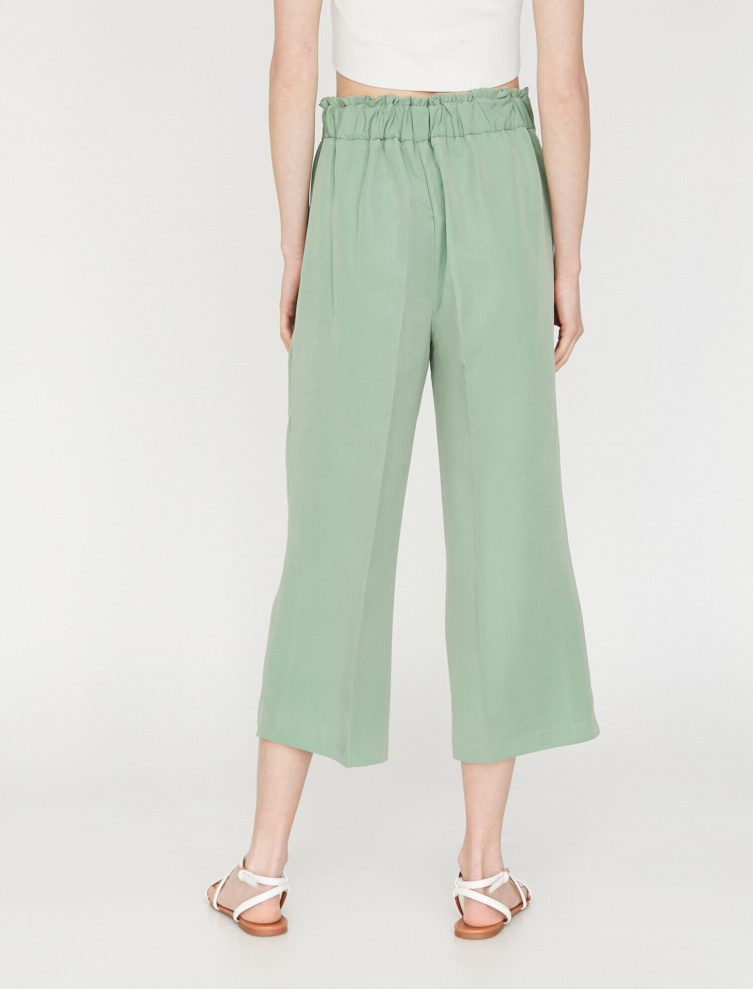   Beli Bağlamalı Pantolon