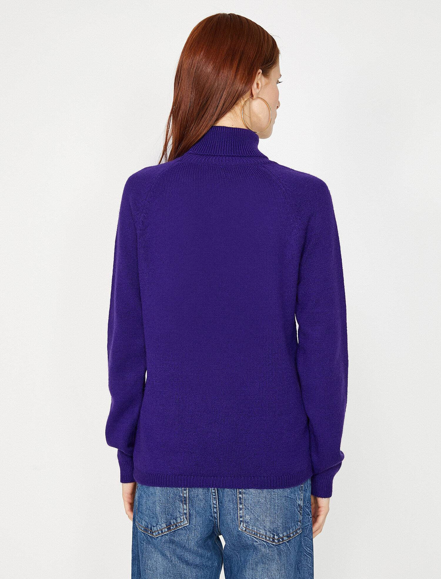 Boğazlı Triko Kazak