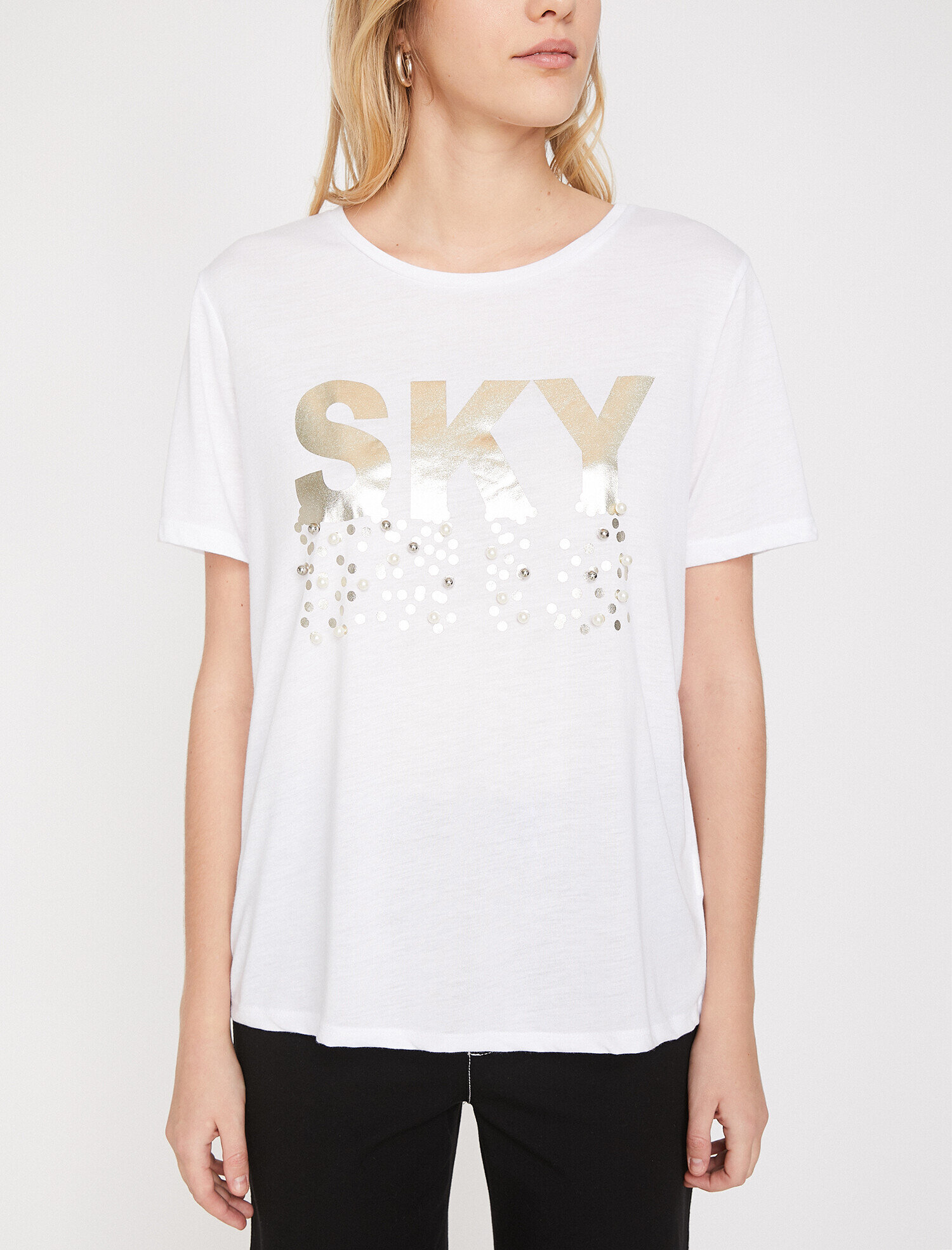   Yazılı Baskılı Tişört