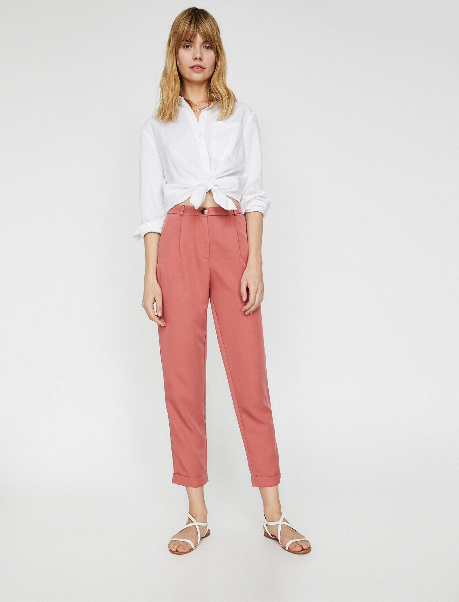   Cep Detaylı Pantolon