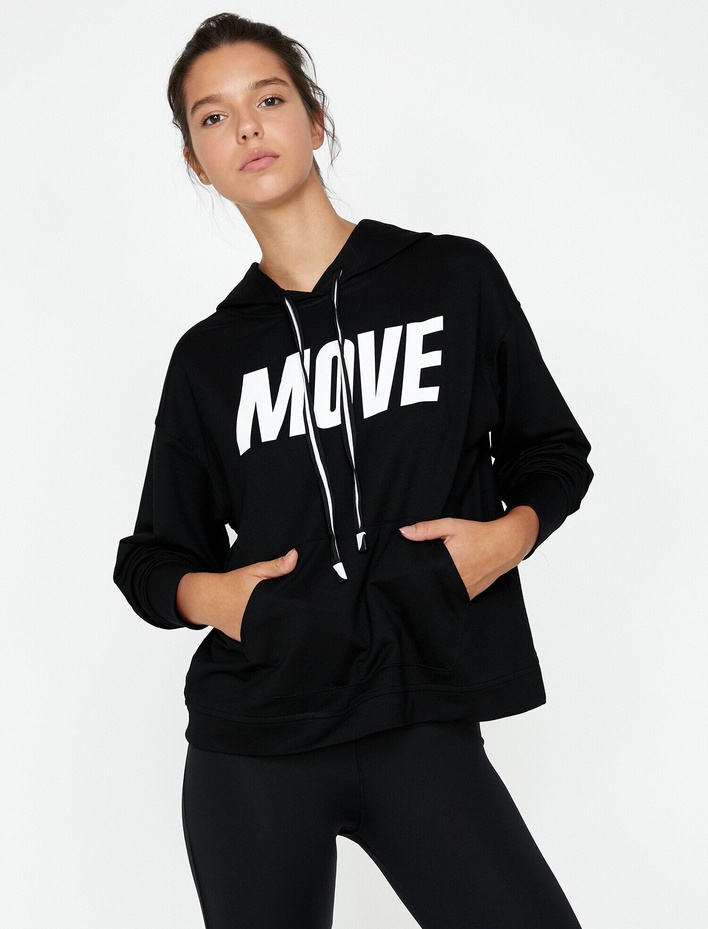  Kapüşonlu Sweatshirt