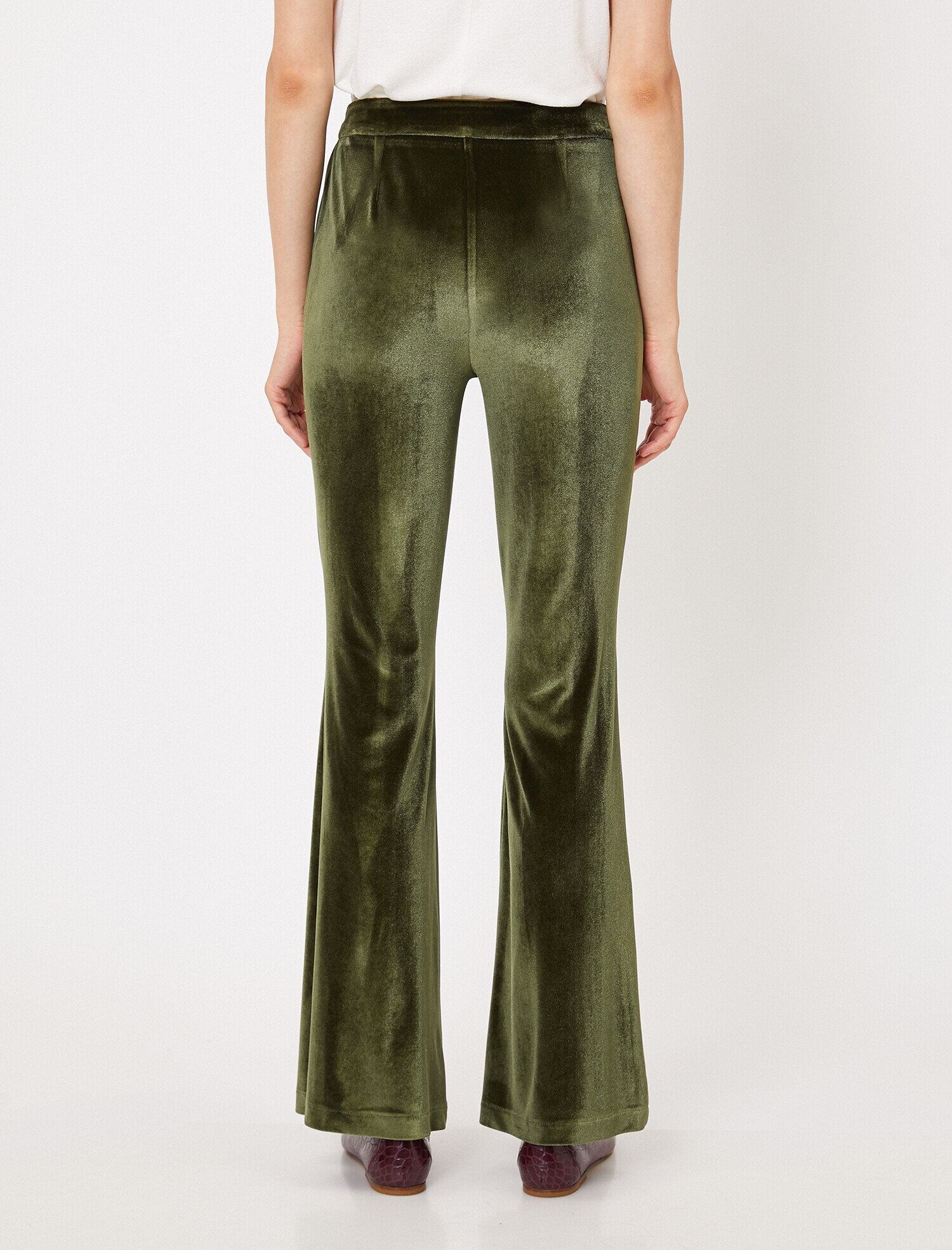   Kadife İspanyol Paça Pantolon