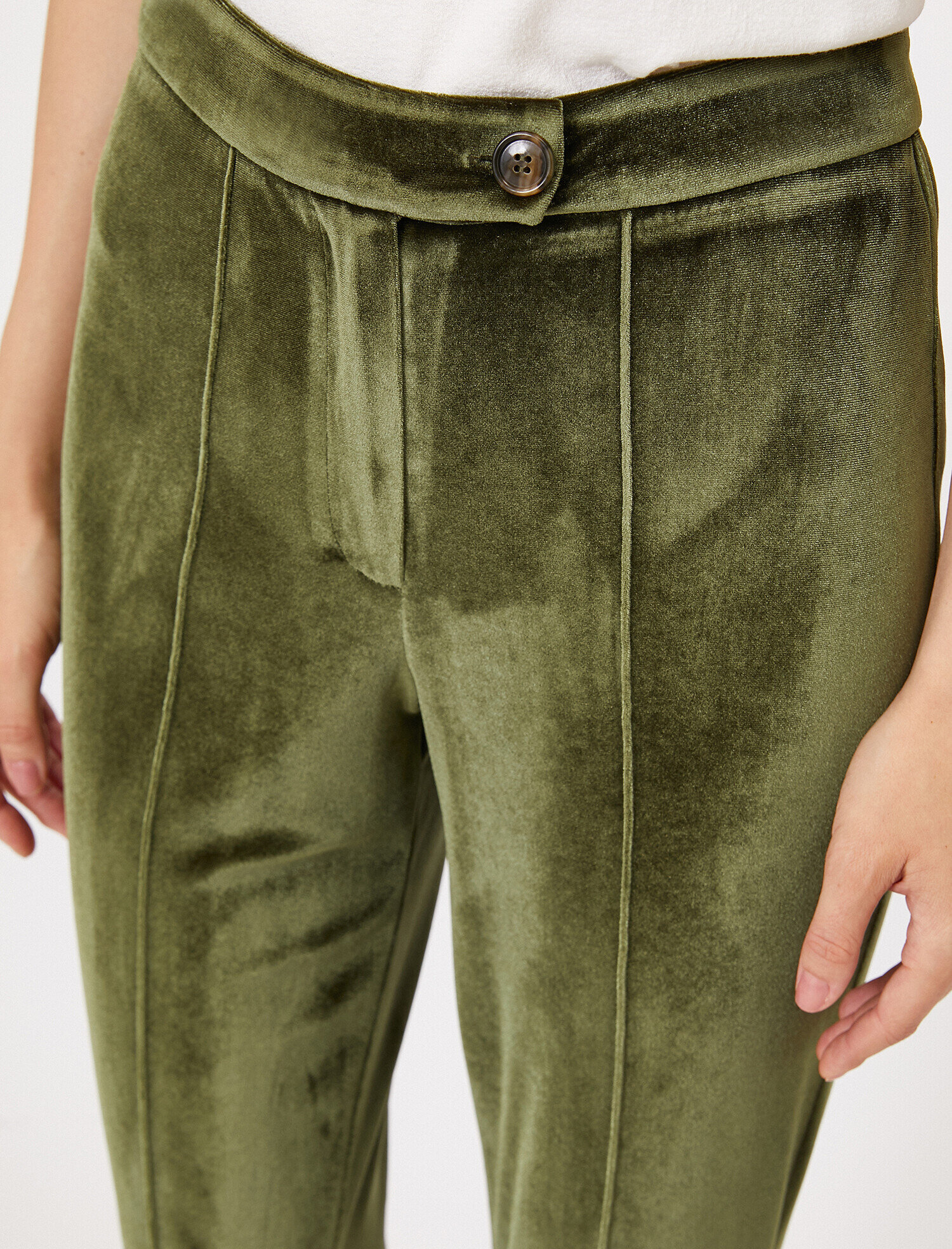   Kadife İspanyol Paça Pantolon