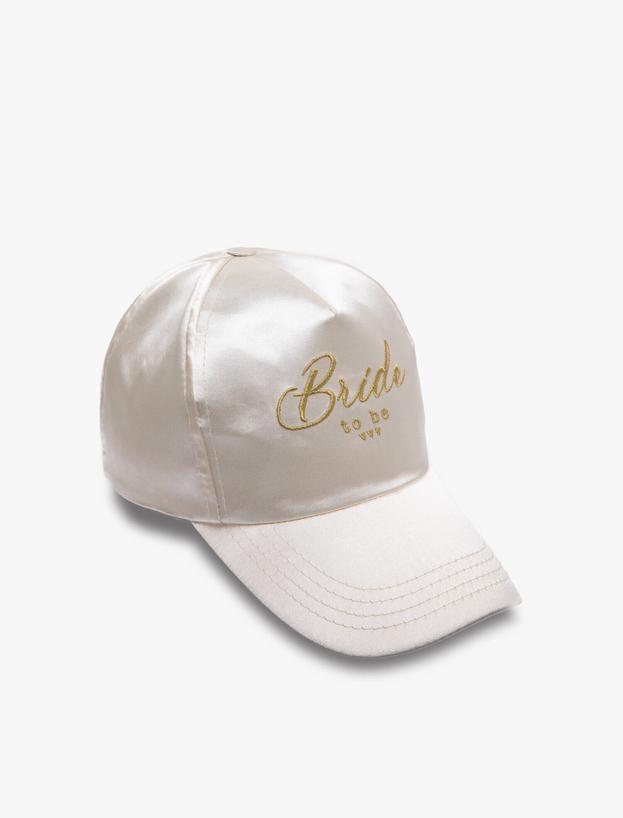  Kadın Bridal Cap Şapka