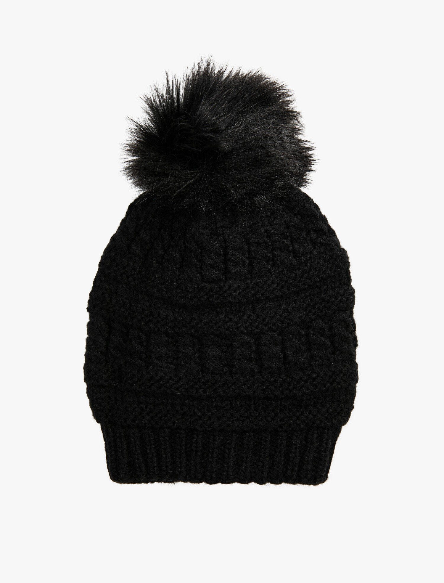  Kadın Ponponlu Örgü Şapka