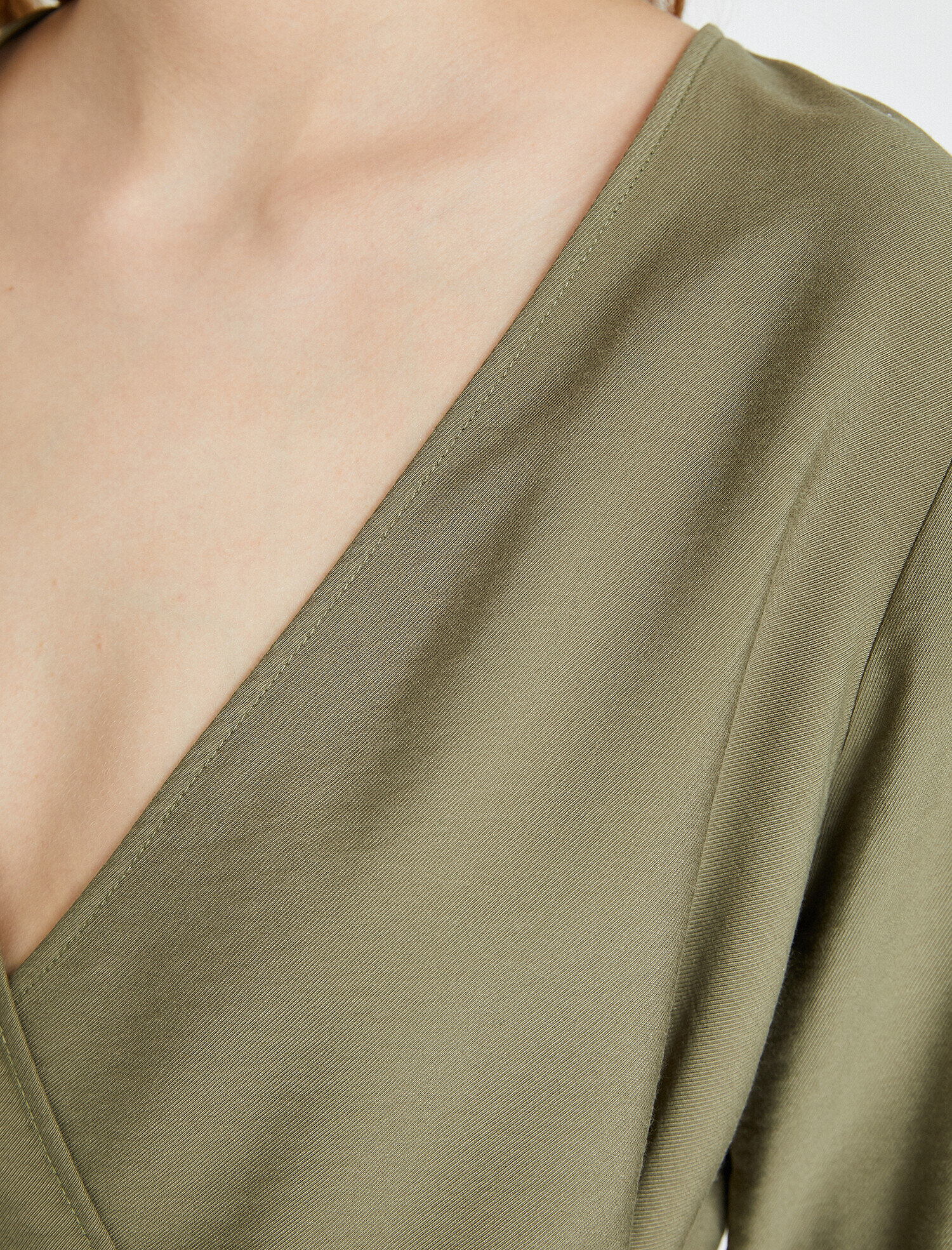   Beli Bağlamalı Bluz