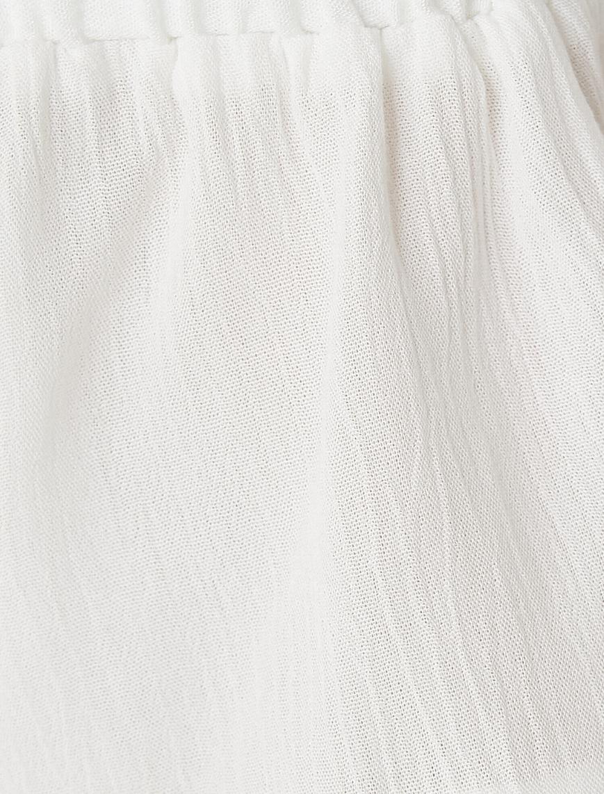   Dantel Detaylı Bluz