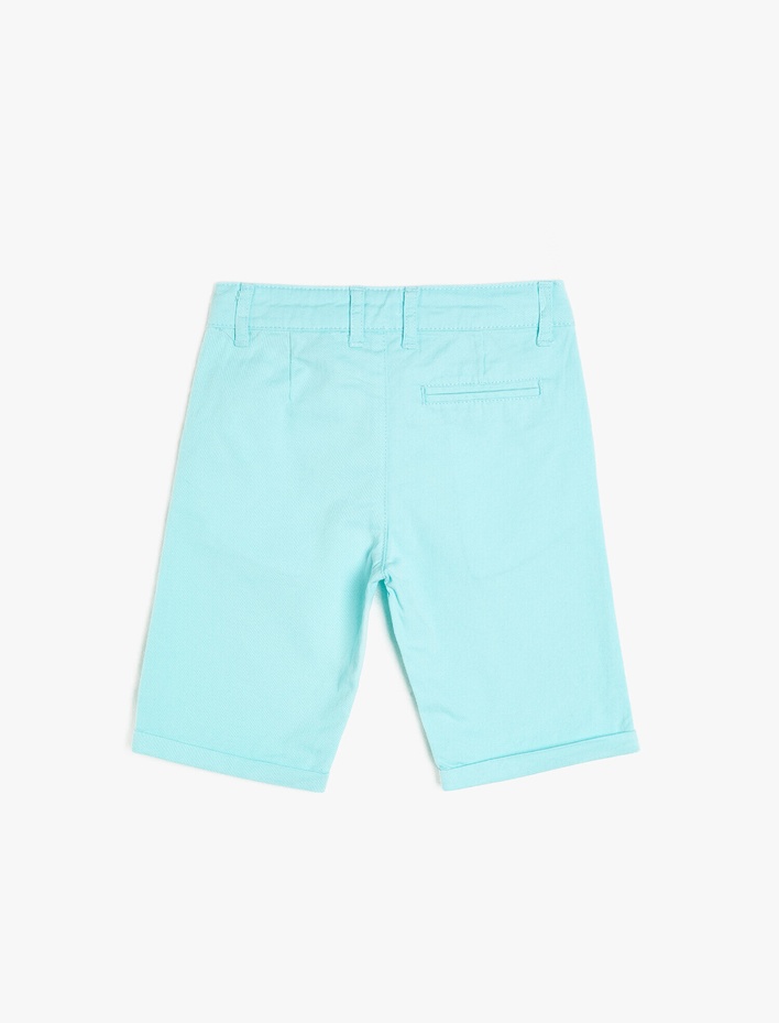 Erkek Çocuk Basic Şort Cepli Pamuklu