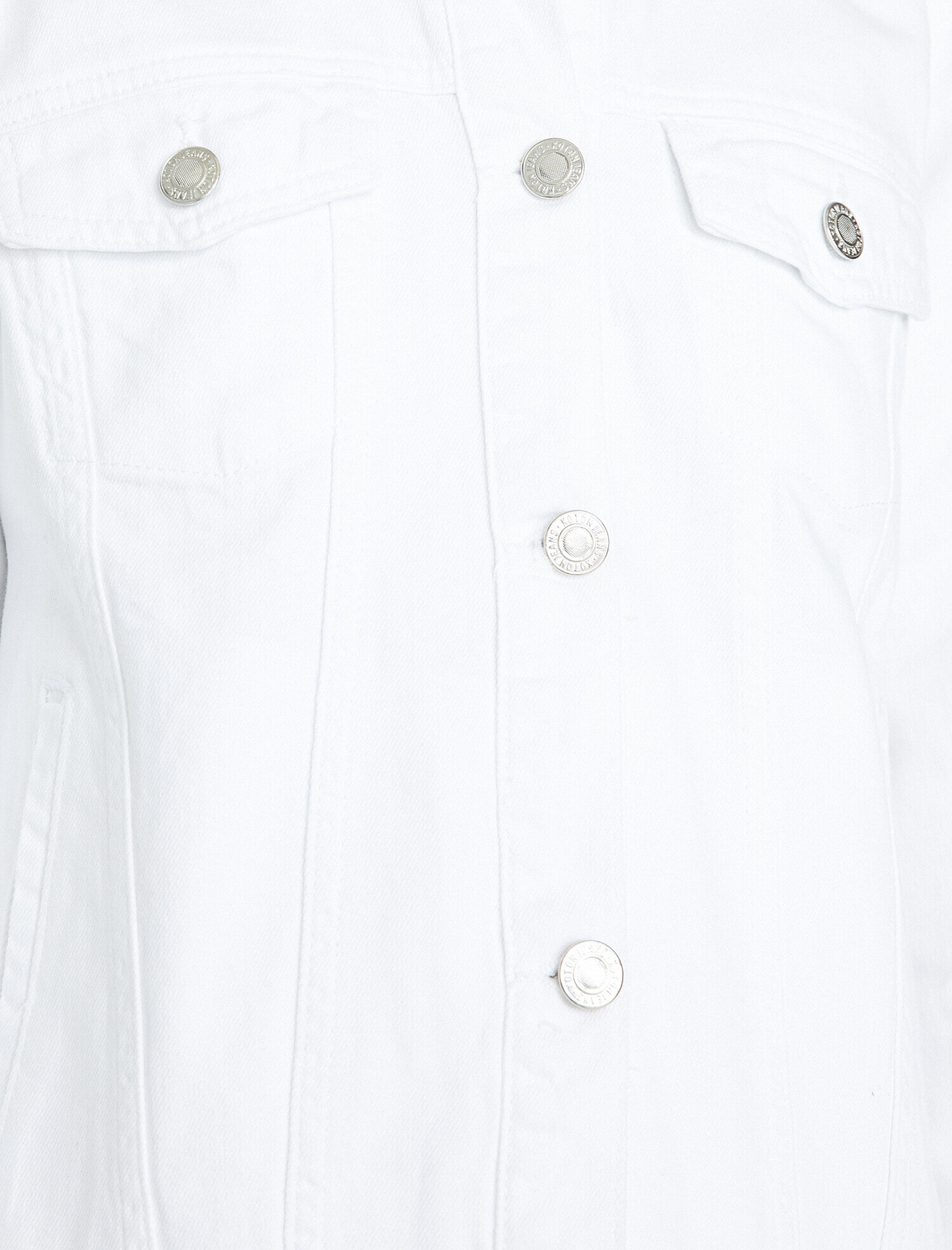   Cep Detaylı Jean Ceket