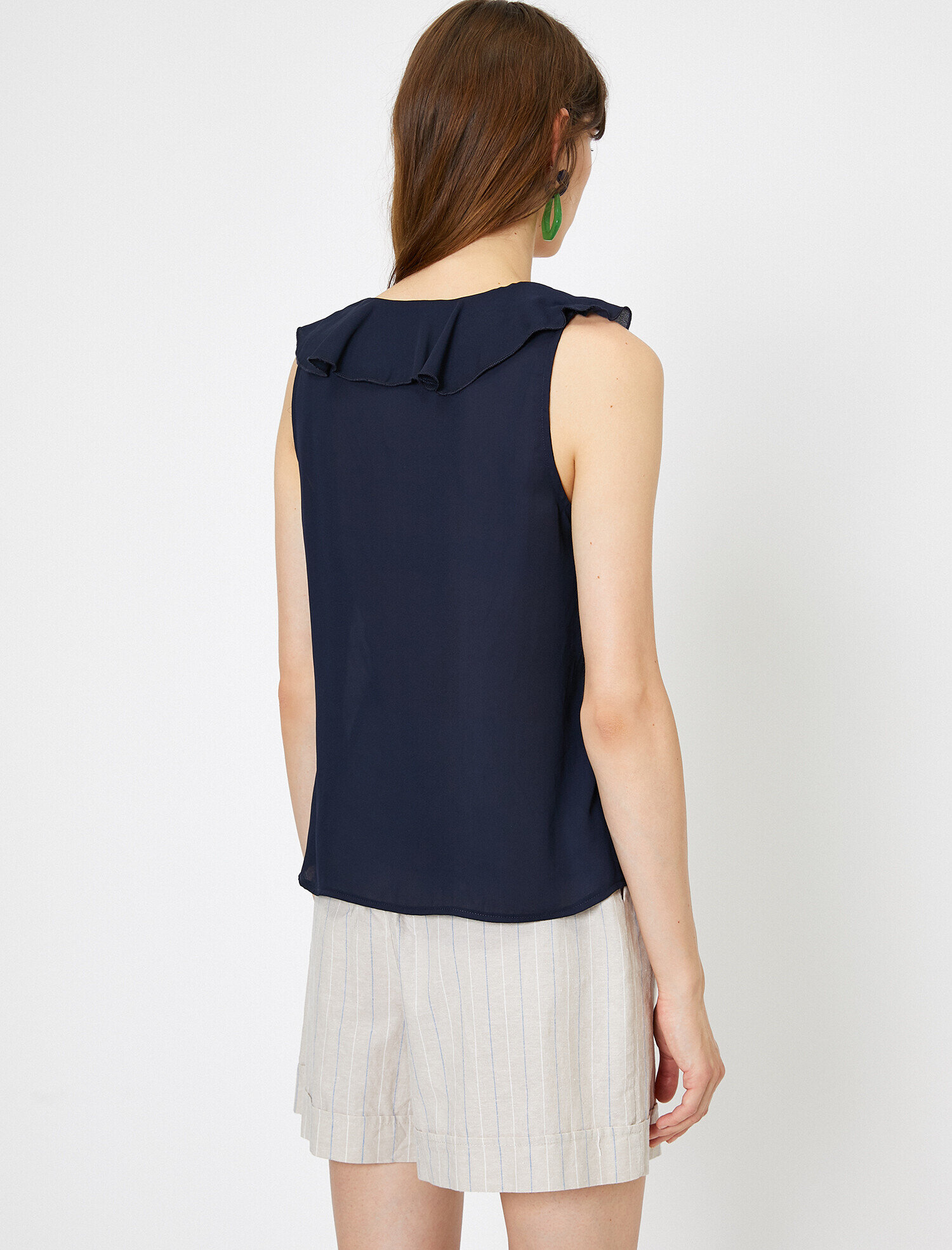   Fırfır Detaylı Bluz