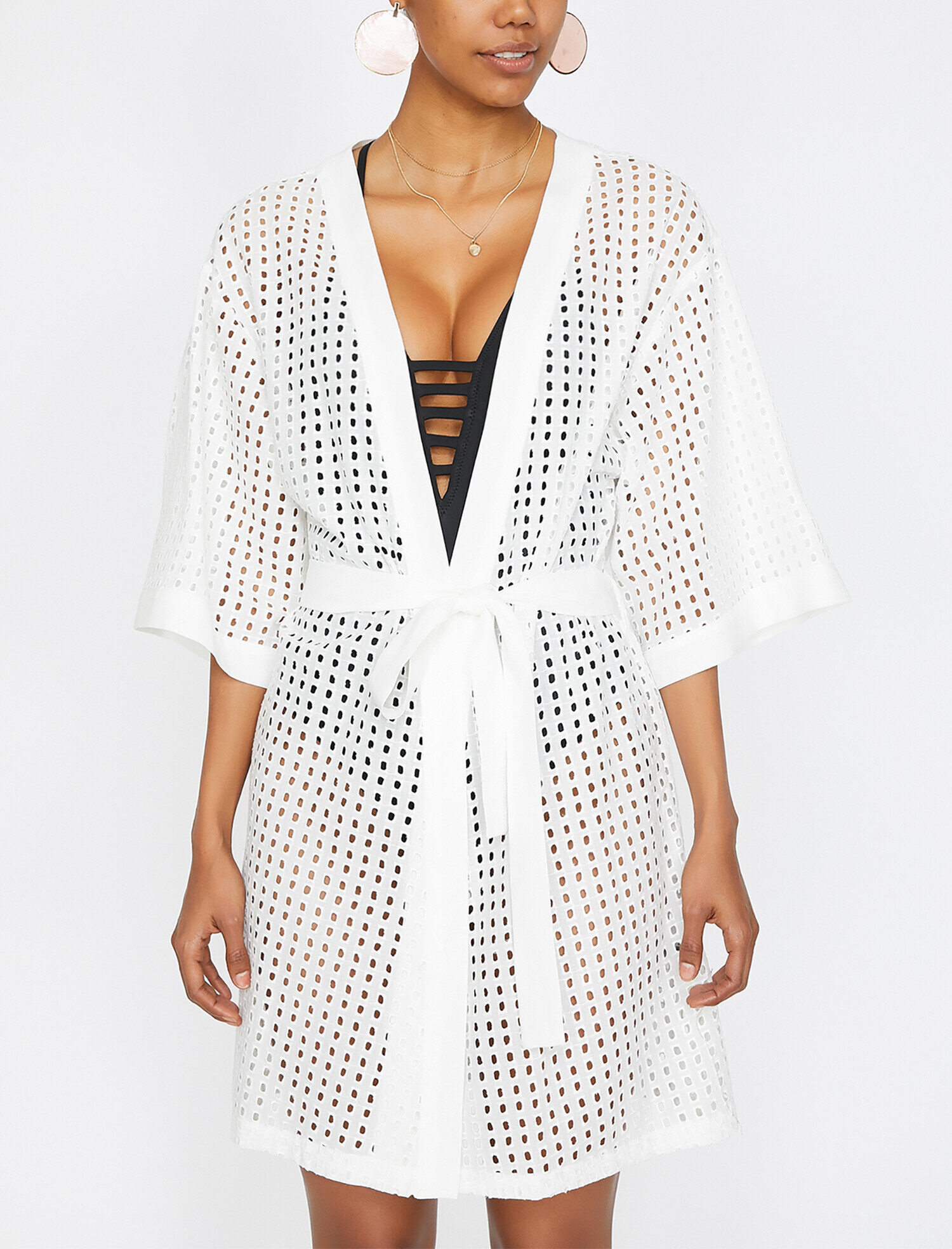   File Detaylı Kimono