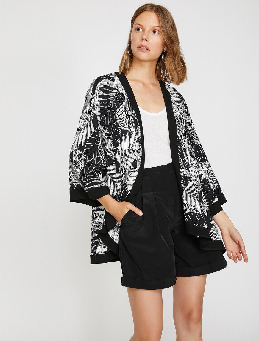   Çiçekli Kimono