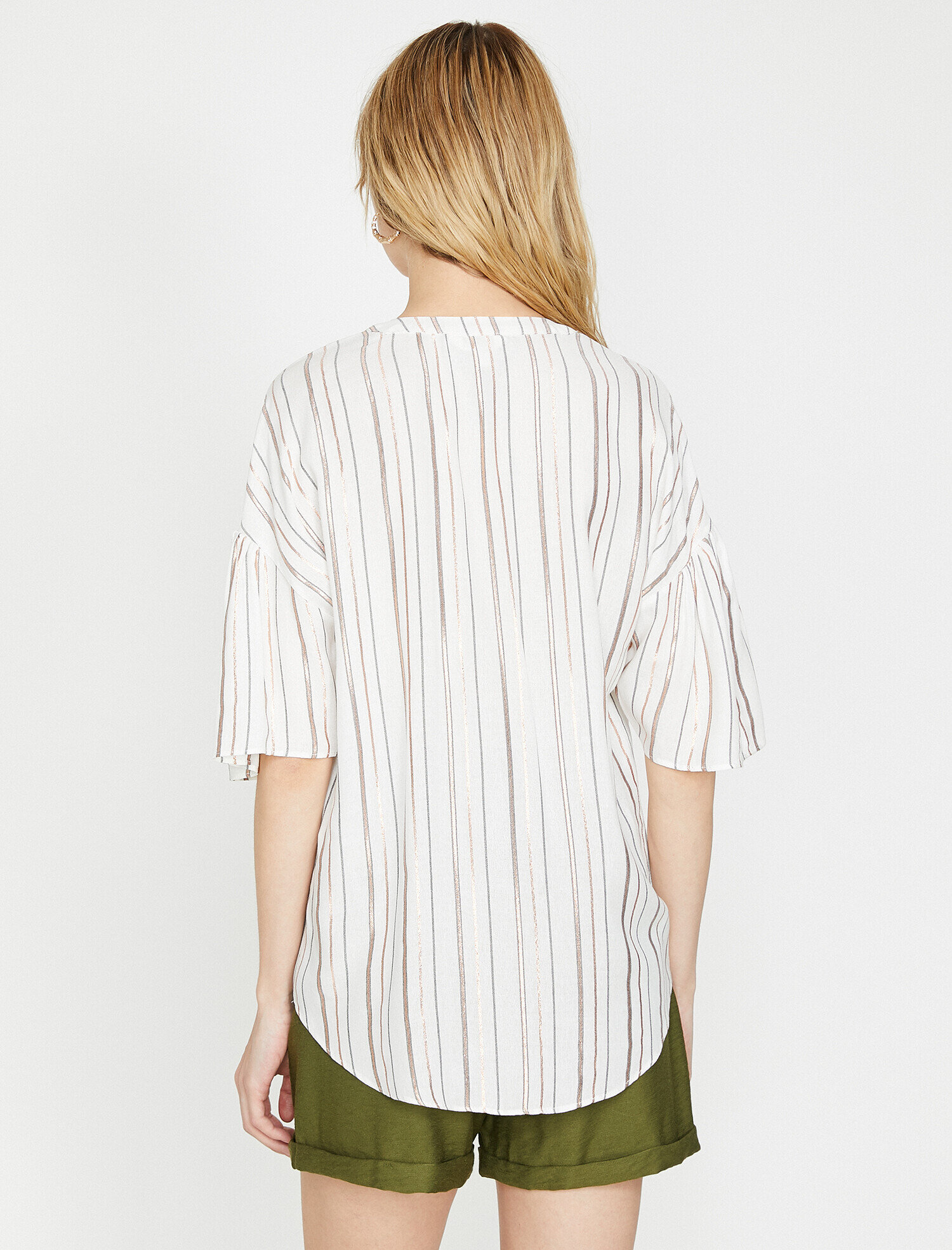   Çizgili Bluz