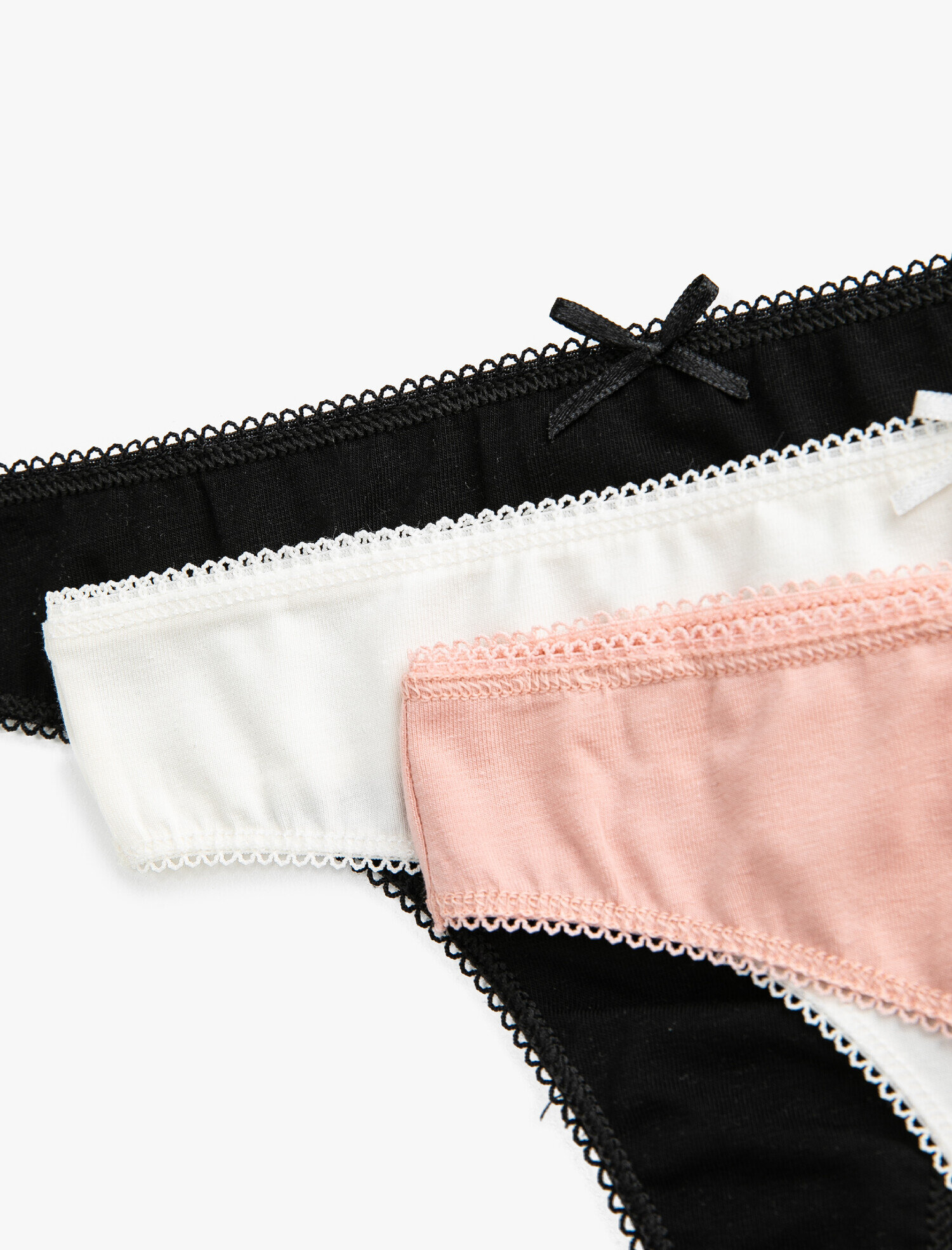   Pamuklu 3'lü Paket String Basic Külot