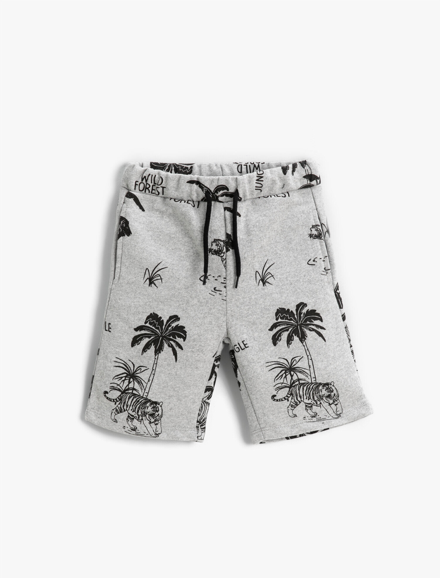  Erkek Çocuk Hayvan Baskılı Şort