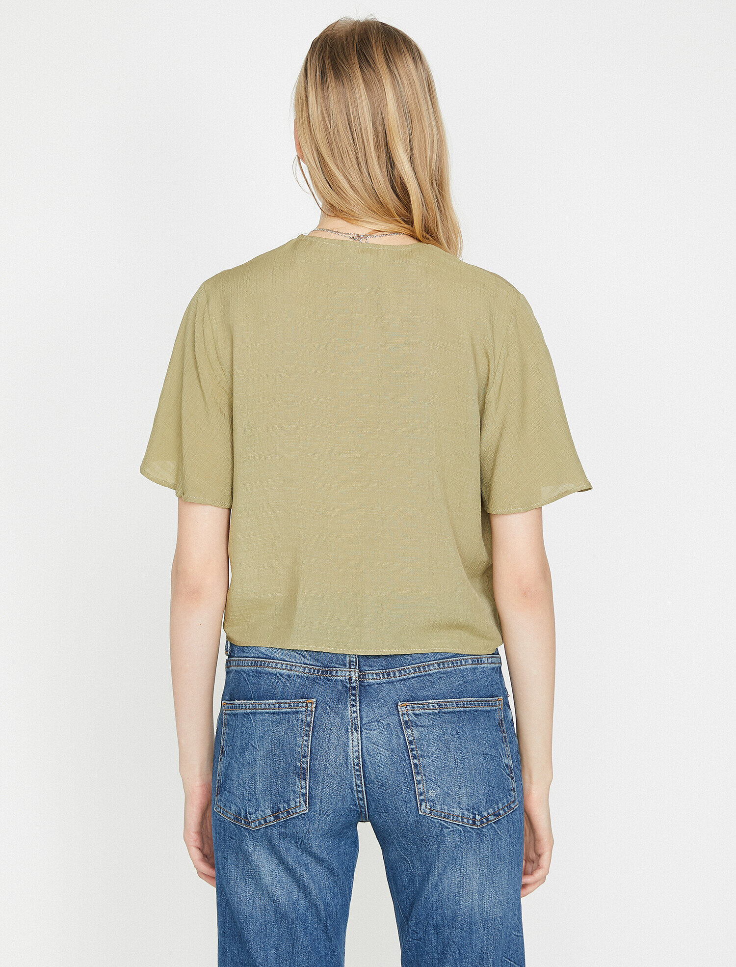   Beli Bağlamalı Gömlek