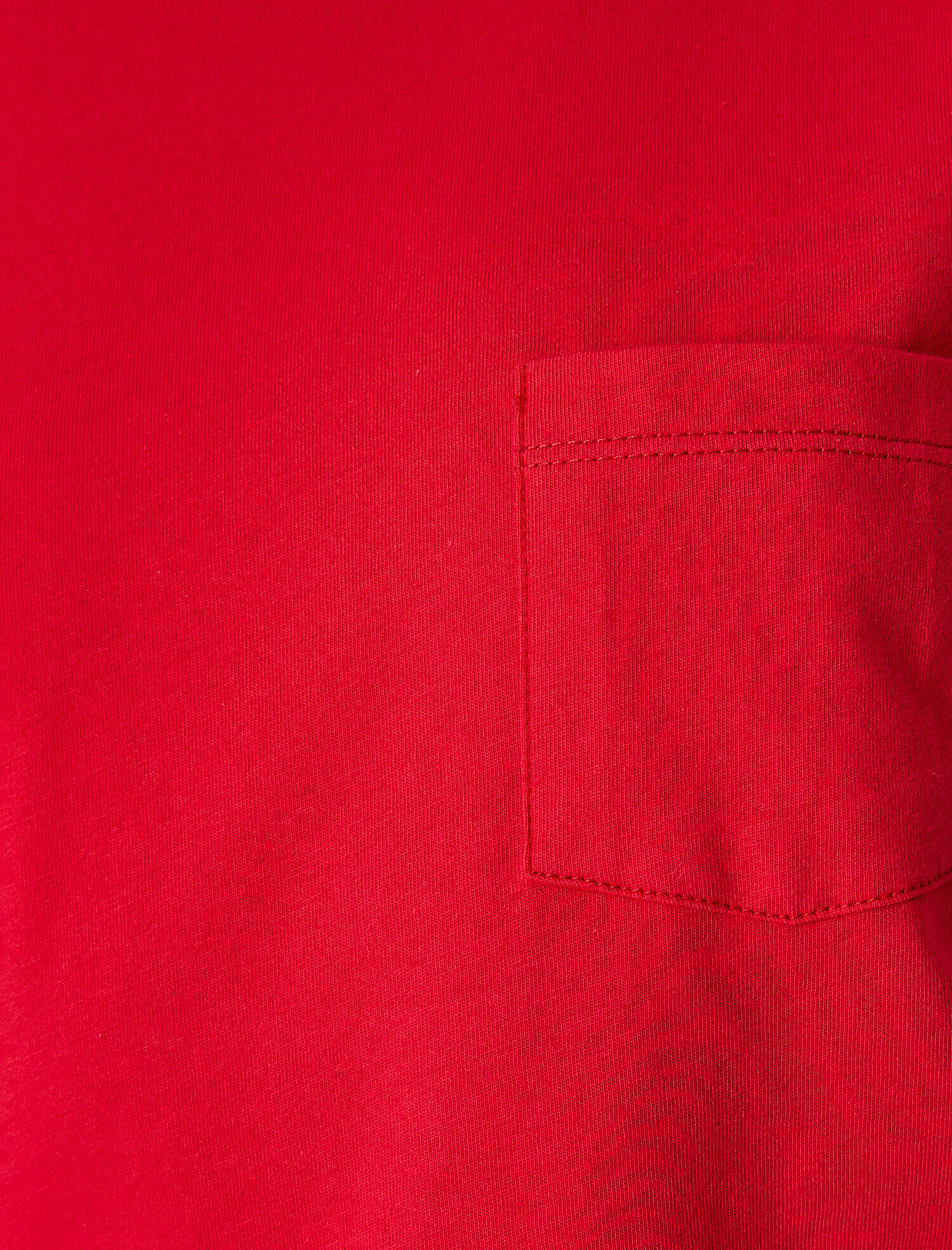 Bisiklet Yaka Cepli Basic Kısa Kol Tişört