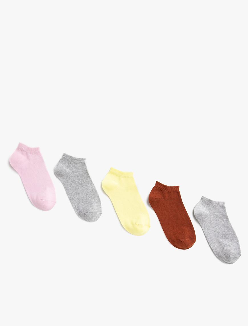  Kadın 5'li Soket Çorap Seti