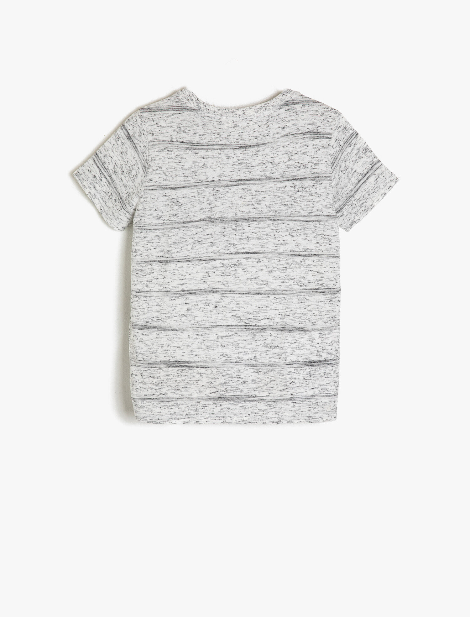  Erkek Çocuk Desenli Tişört Kısa Kollu Bisiklet Yaka