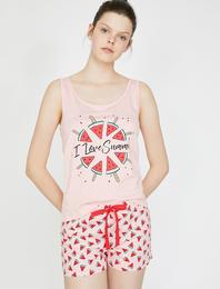 Baskılı Pijama Takımı