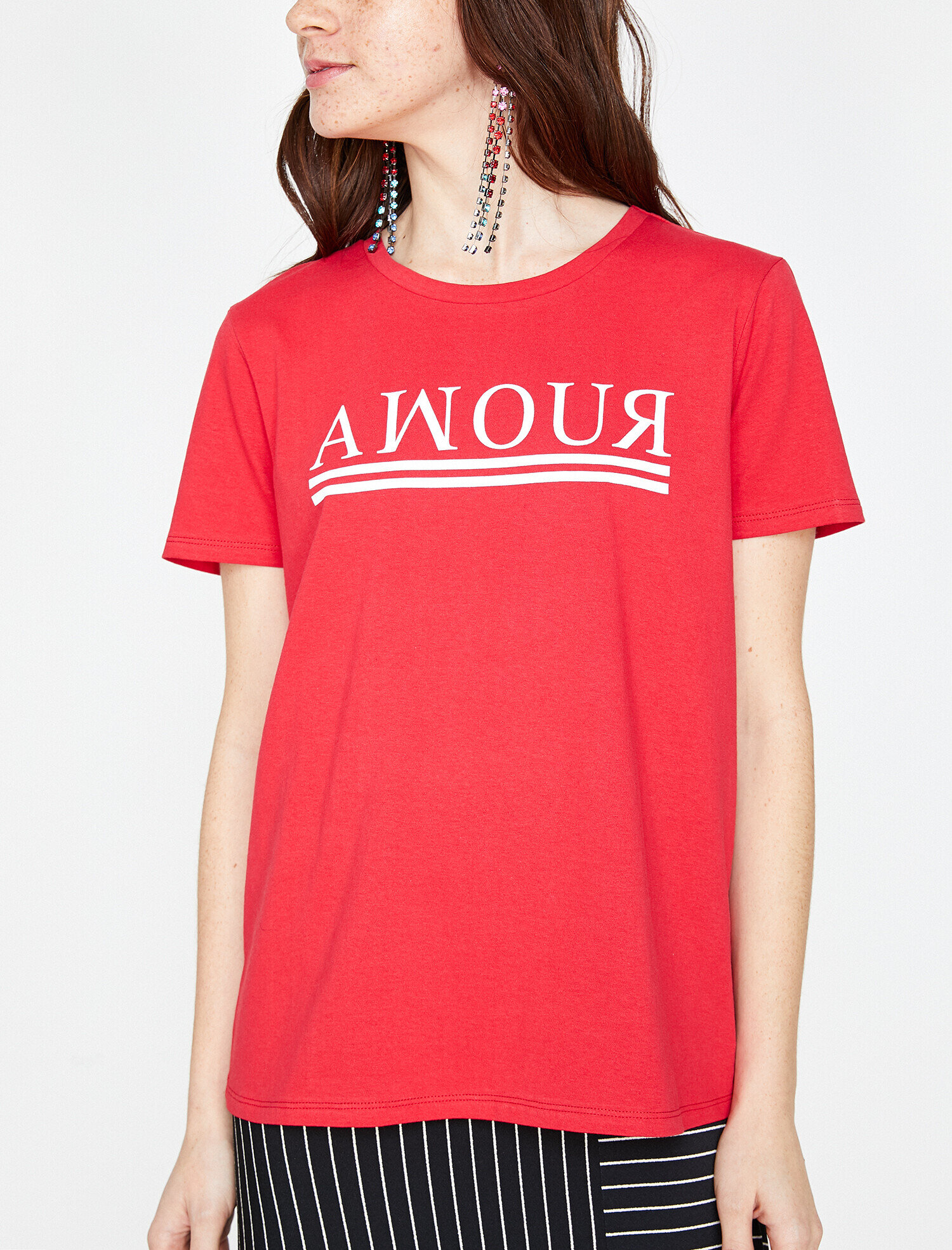 Yazılı Baskılı Tişört