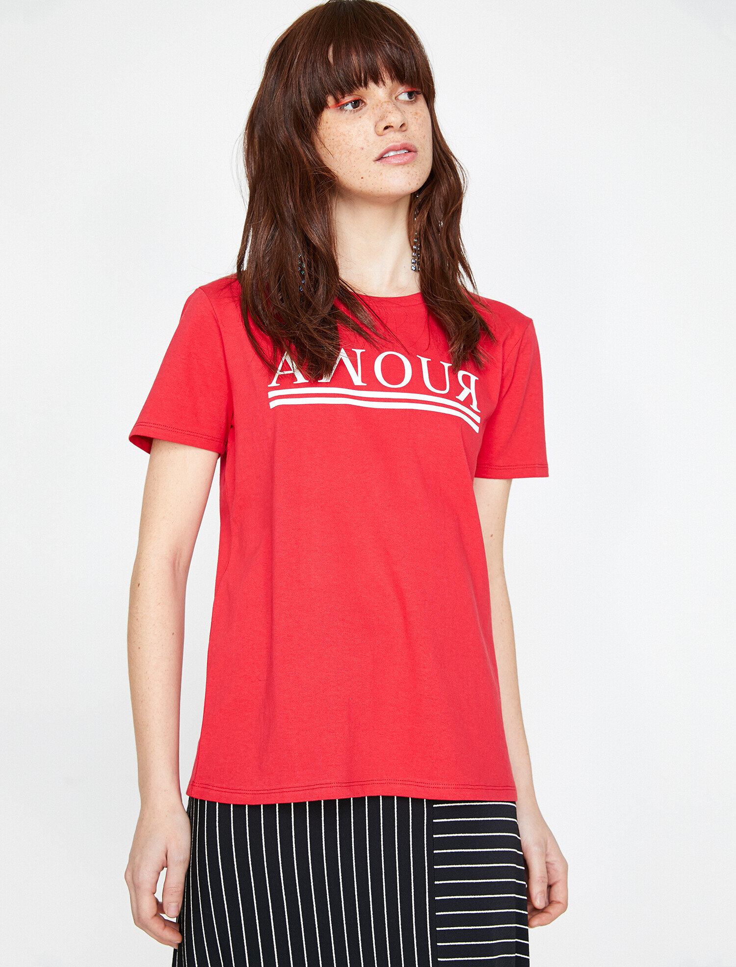 Yazılı Baskılı Tişört