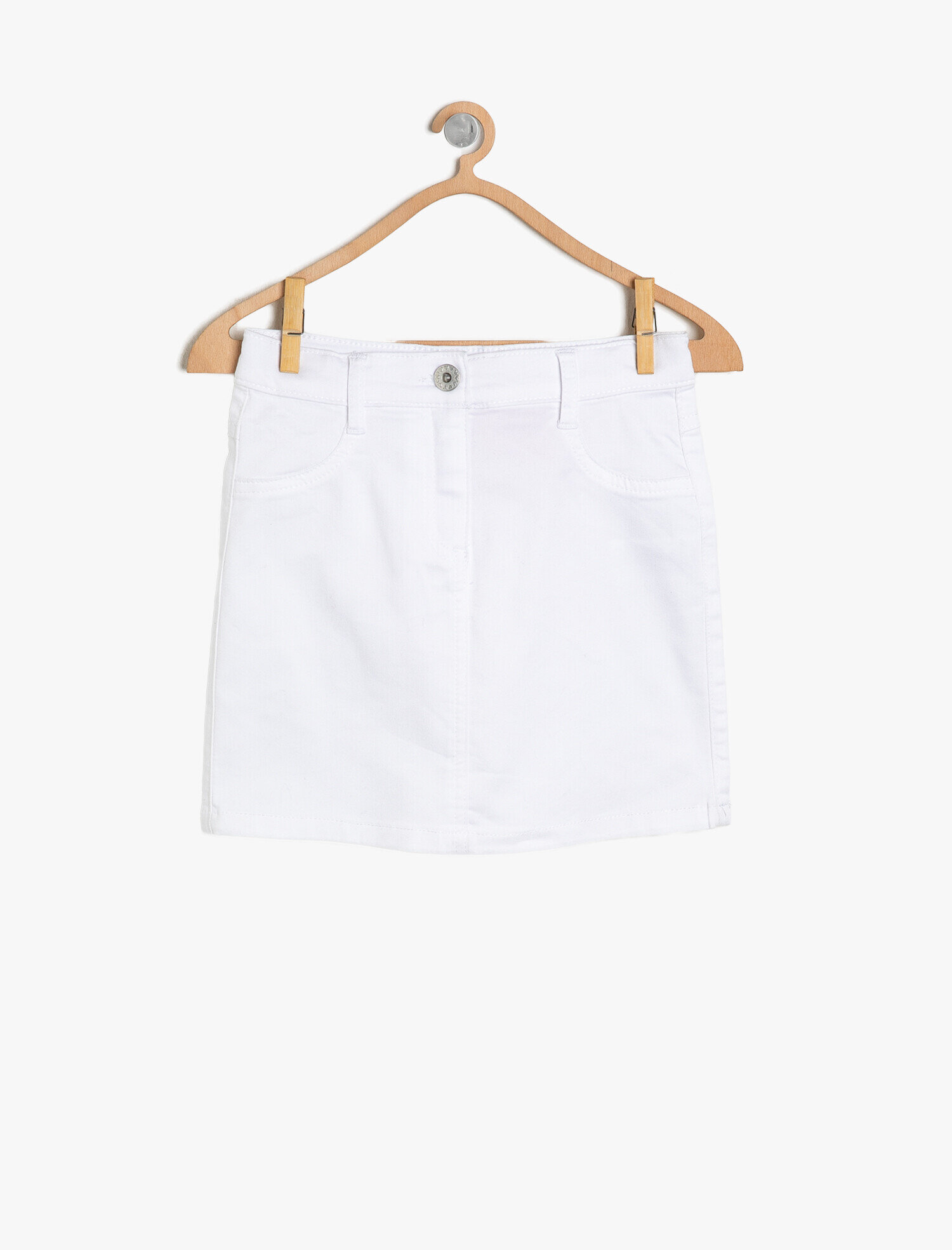  Kız Çocuk Cep Detaylı Etek