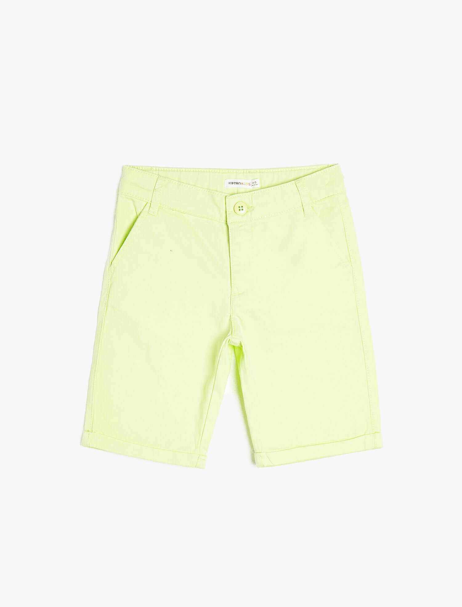  Erkek Çocuk Basic Şort Cepli Pamuklu