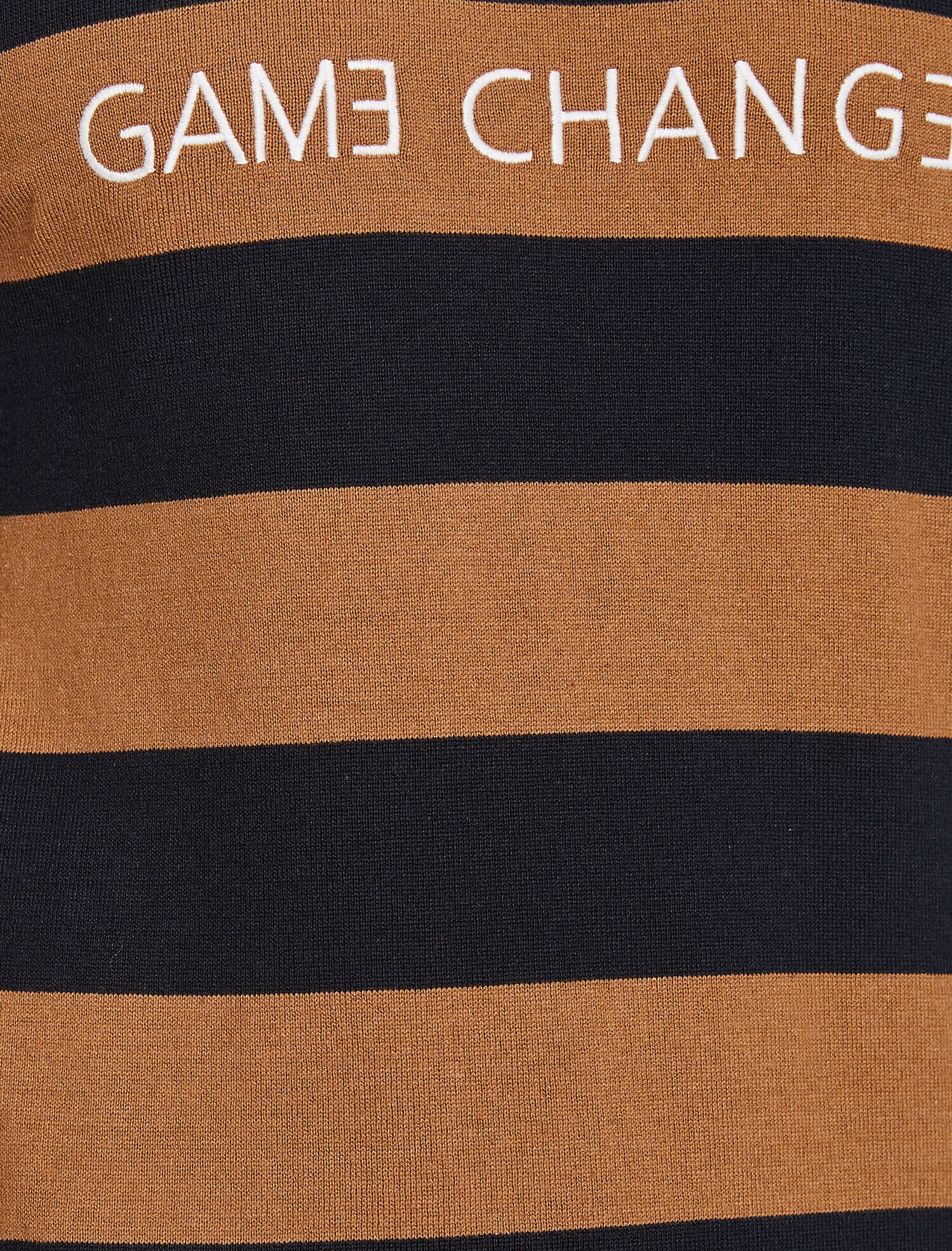   Çizgili Triko Kazak