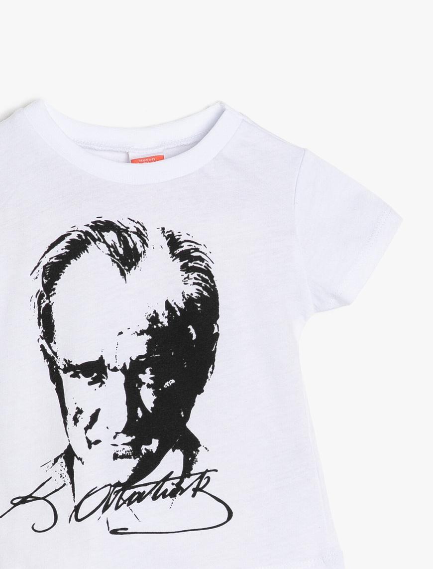  Kız Bebek Atatürk Baskılı Tişört