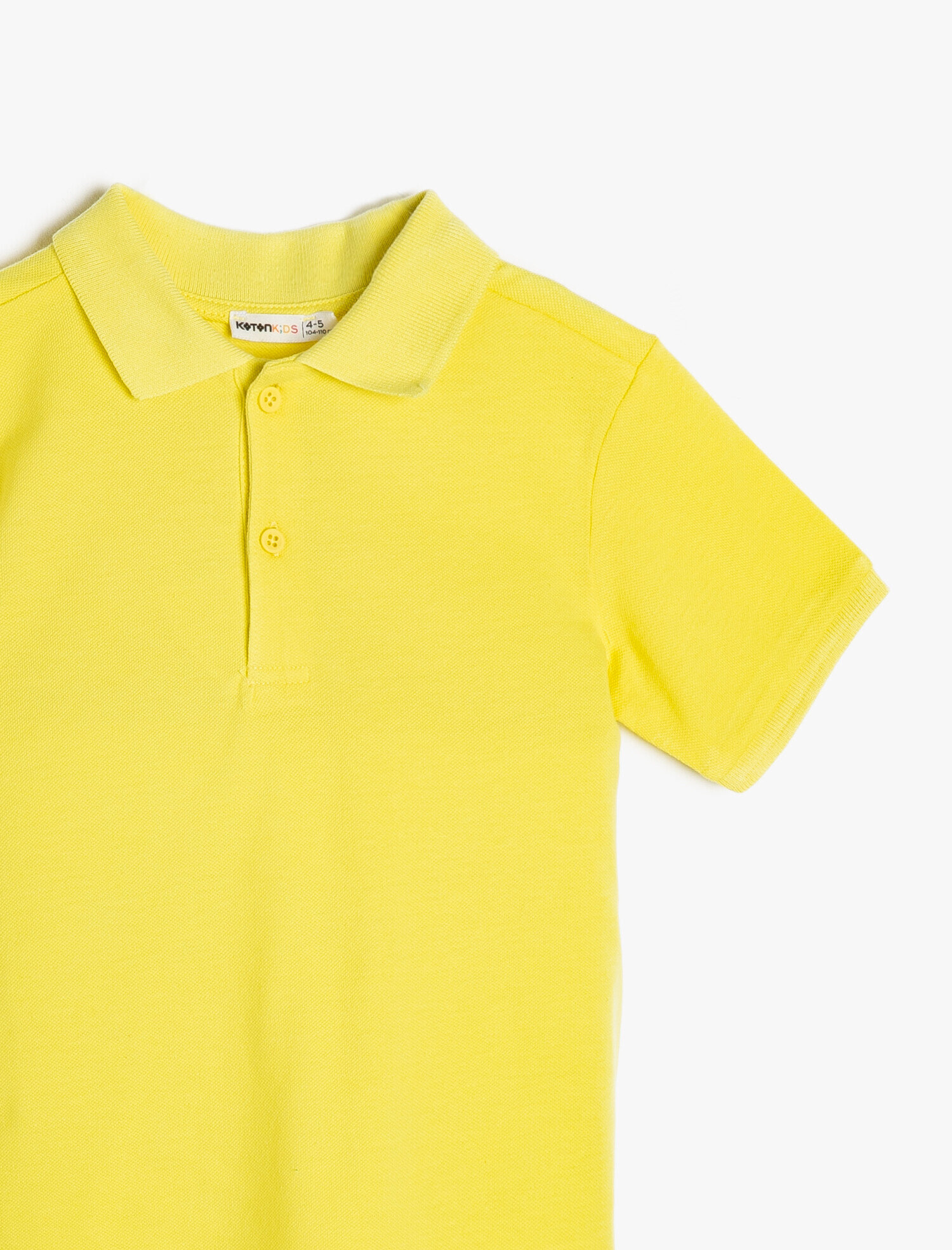  Erkek Çocuk Polo Yaka  Tişört Pamuklu