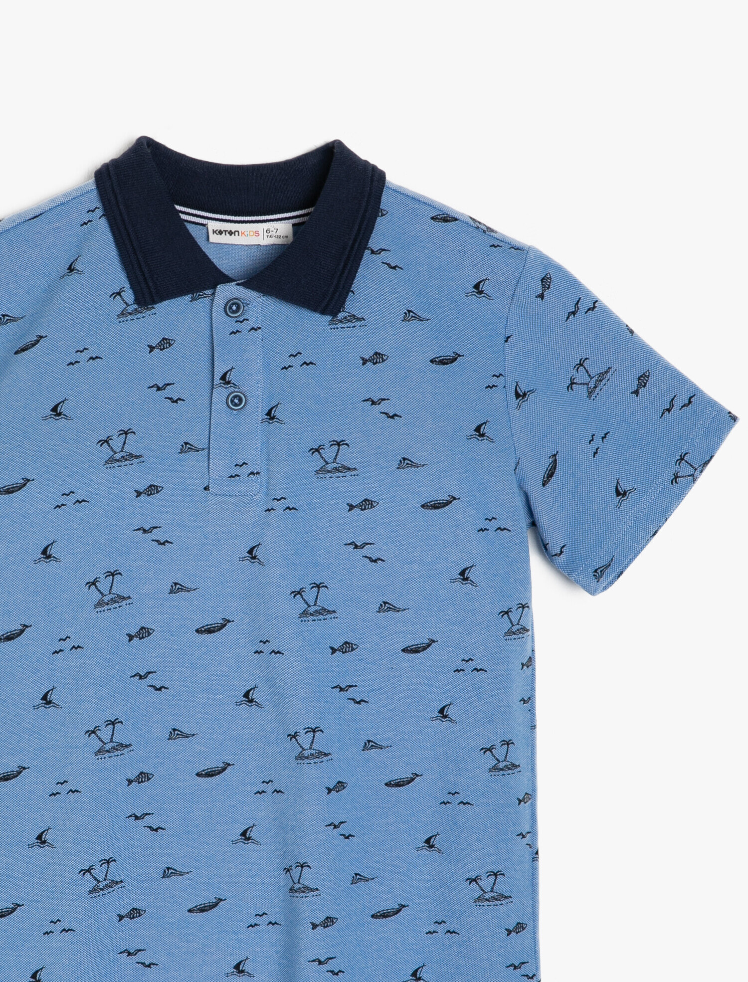  Erkek Çocuk Baskılı Tişört Kısa Kollu