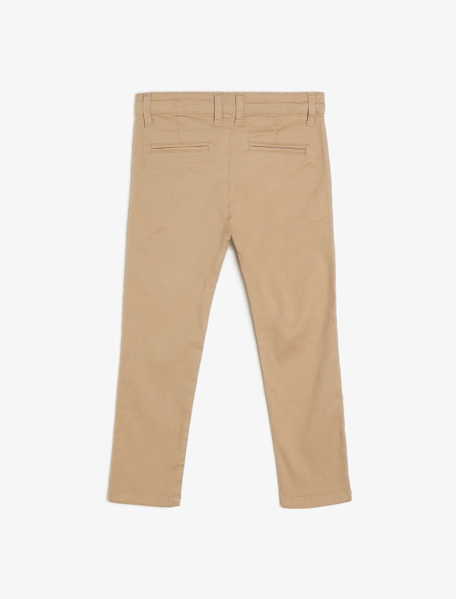  Erkek Çocuk Chino Basic Pantolon Pamuklu Cepli
