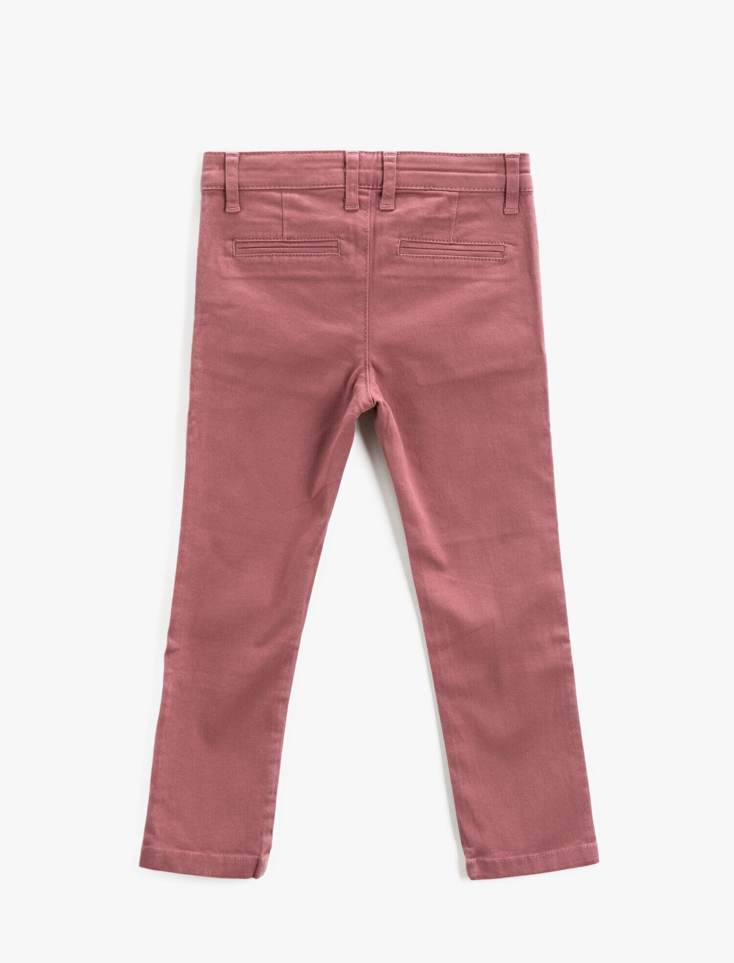  Erkek Çocuk Chino Basic Pantolon Pamuklu Cepli
