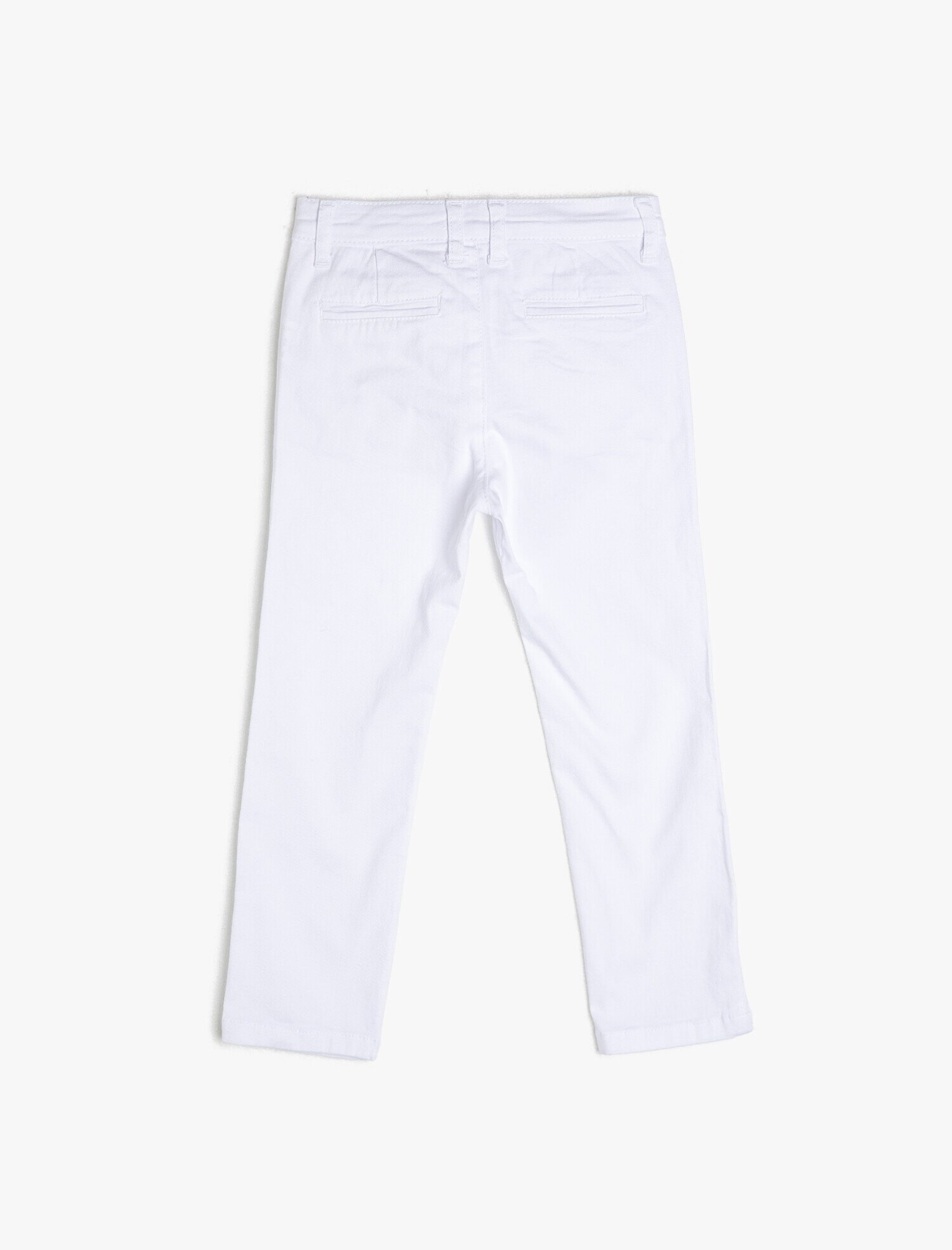  Erkek Çocuk Chino Basic Pantolon Pamuklu Cepli