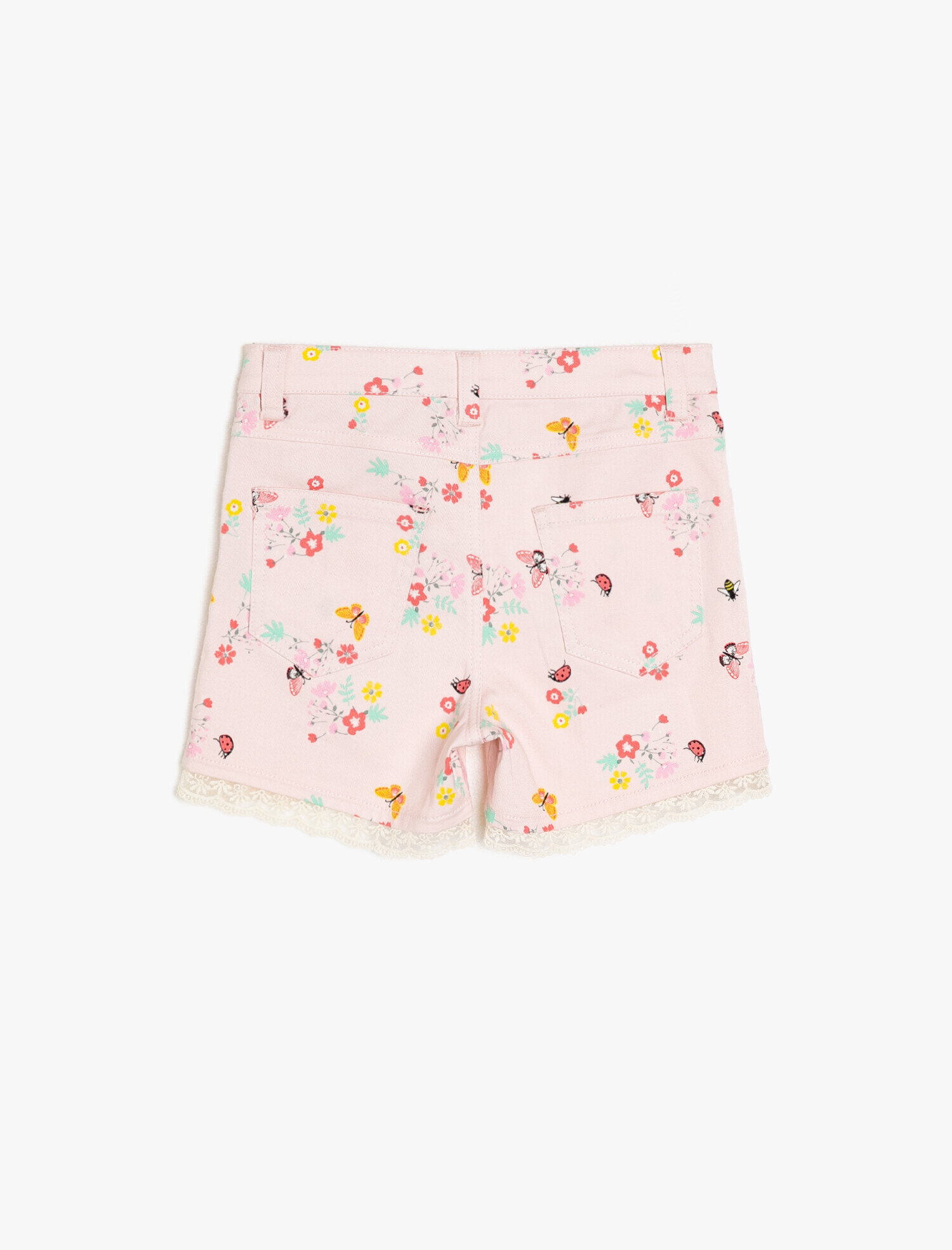  Kız Çocuk Baskılı Şort