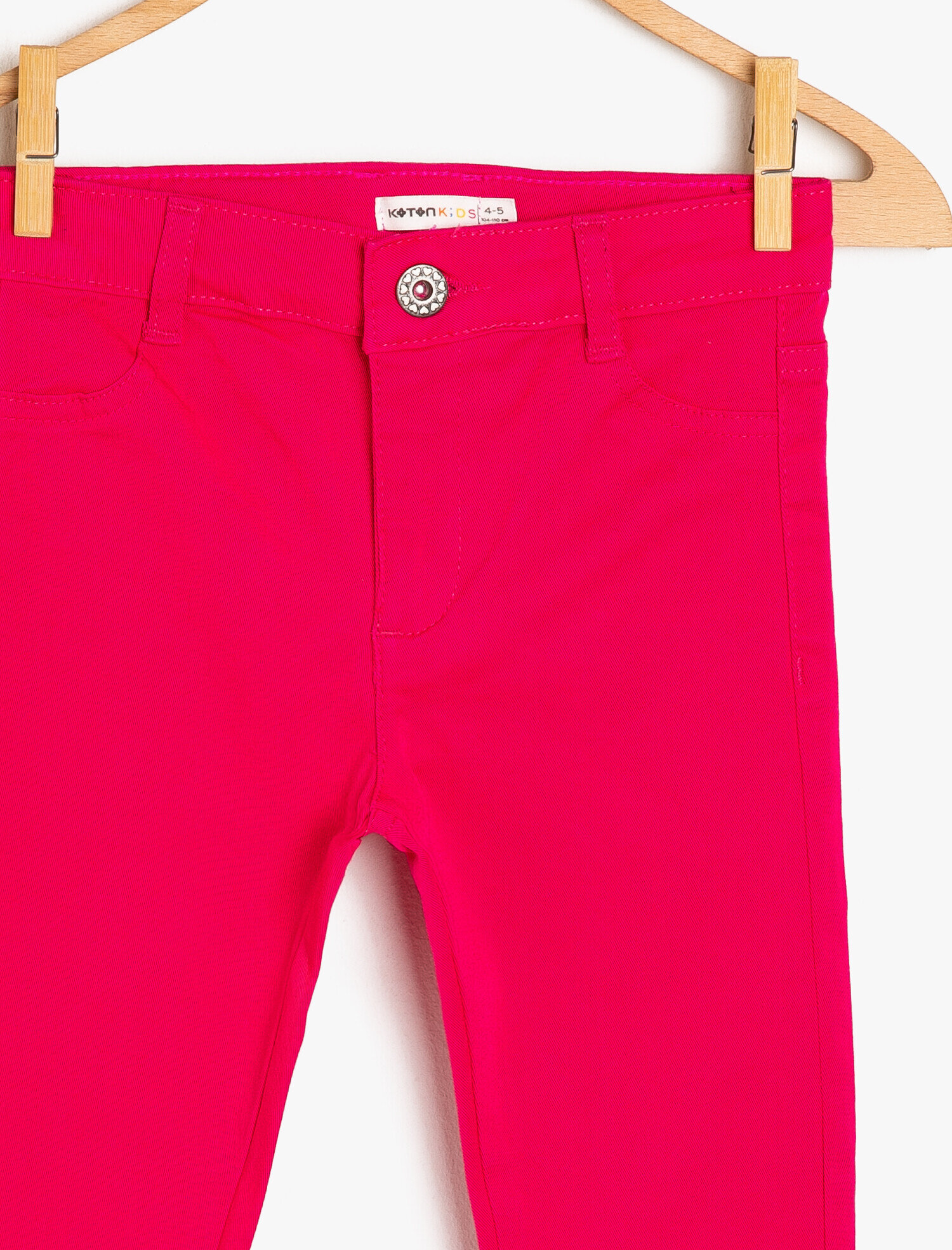  Kız Çocuk Cep Detaylı Pantolon